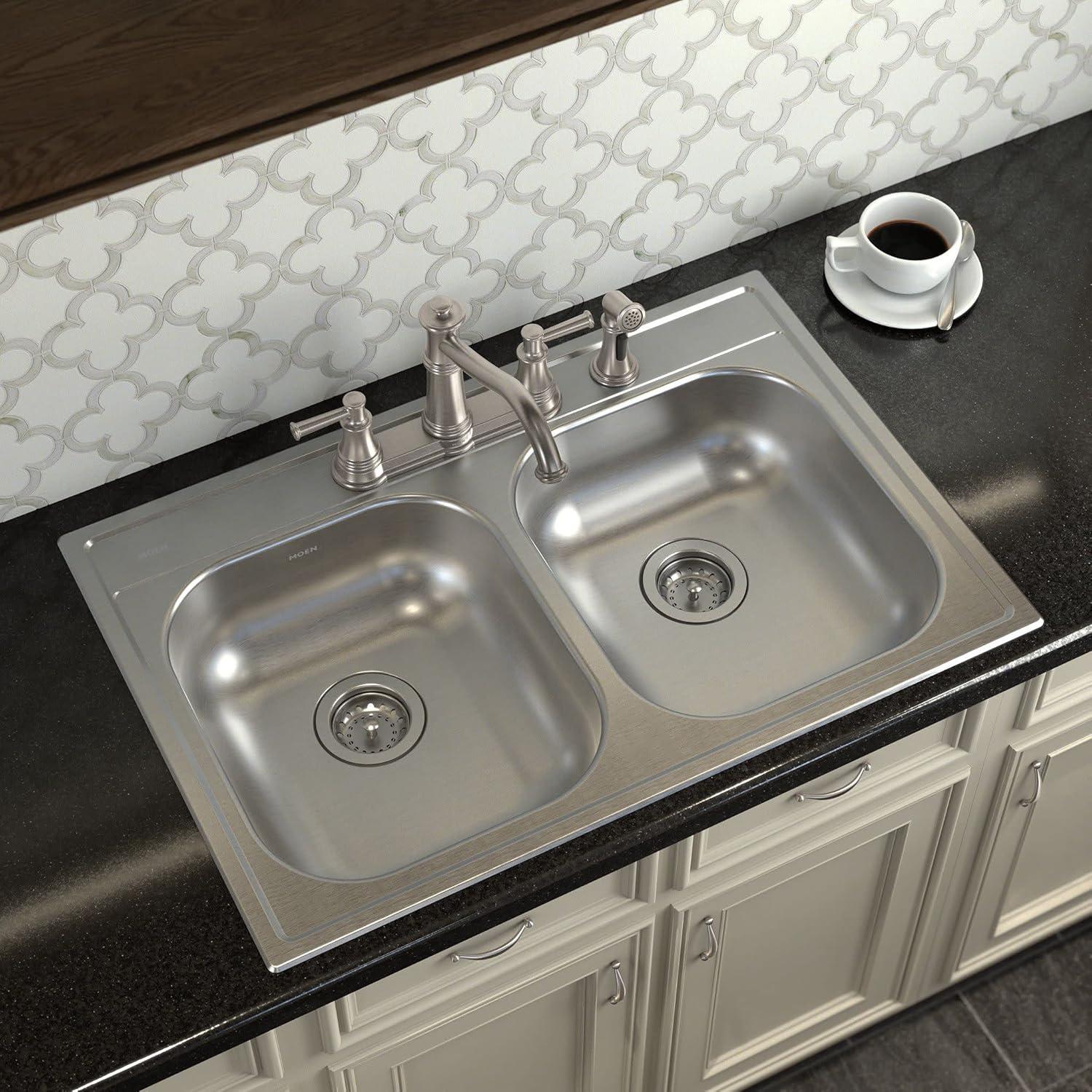 Belfield Double Handle Kitchen Faucet