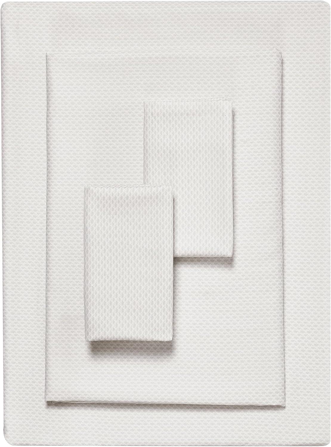 Vera Wang Vera Wang Printed T800 CVC Cotton Sateen Sheet Set