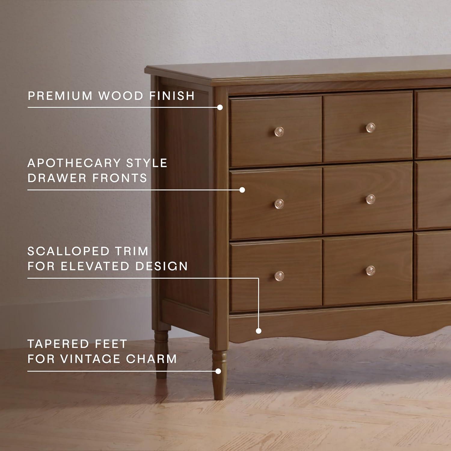 Liberty 6 Drawer 18.4" W Double Dresser