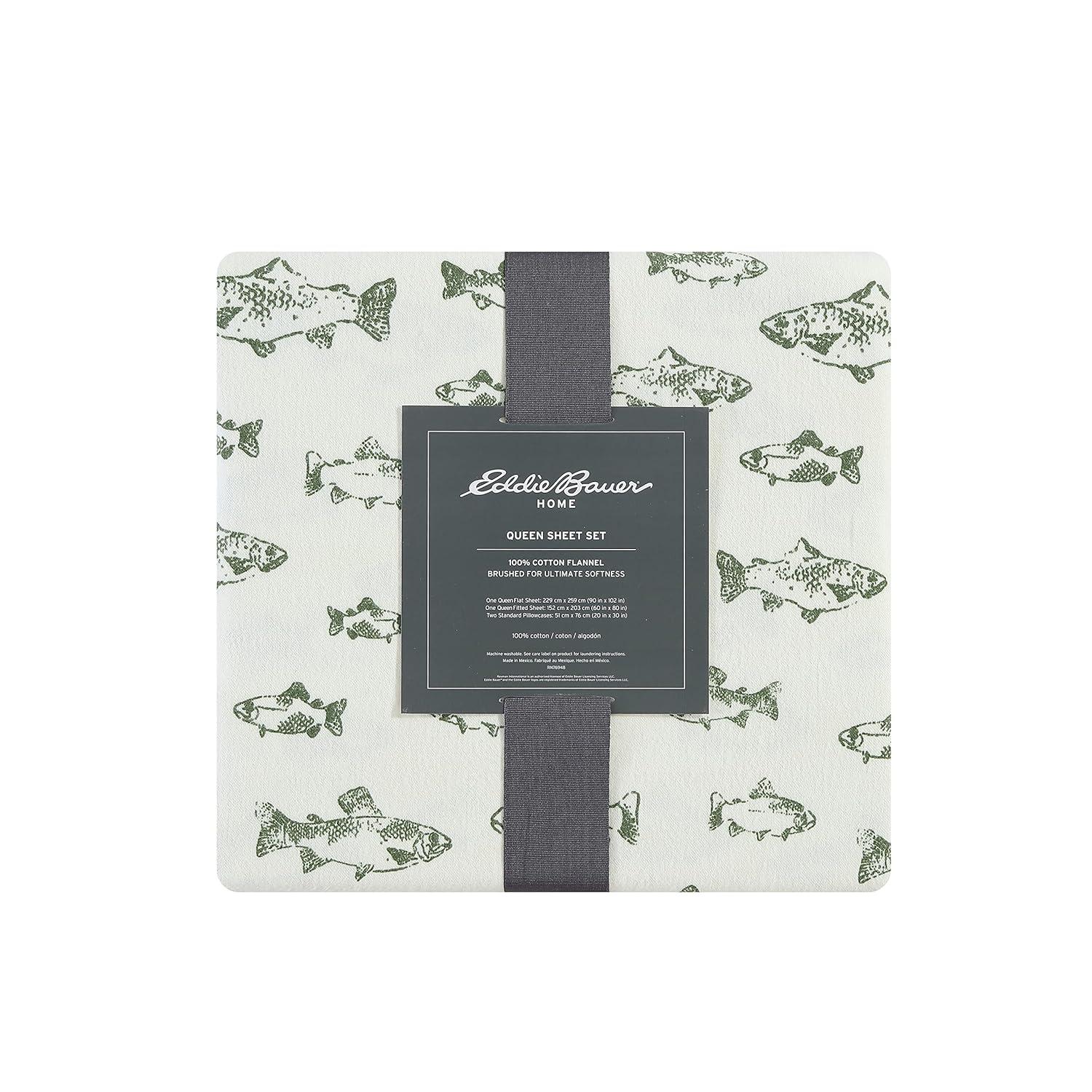 Eddie Bauer Eddie Bauer Cozy Cotton Flannel Sheet Sets