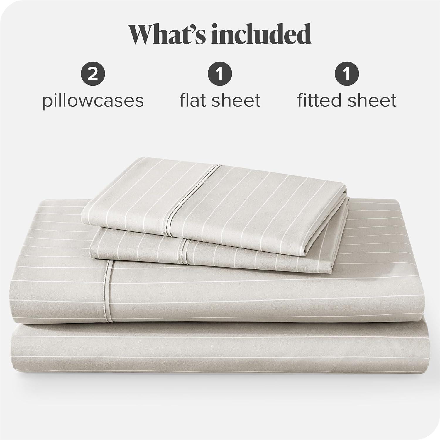 Printed Pattern Microfiber Sheet Set by Bare Home