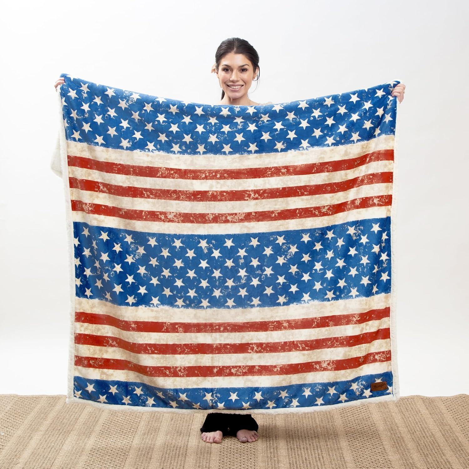 Stars & Stripes Throw Blanket