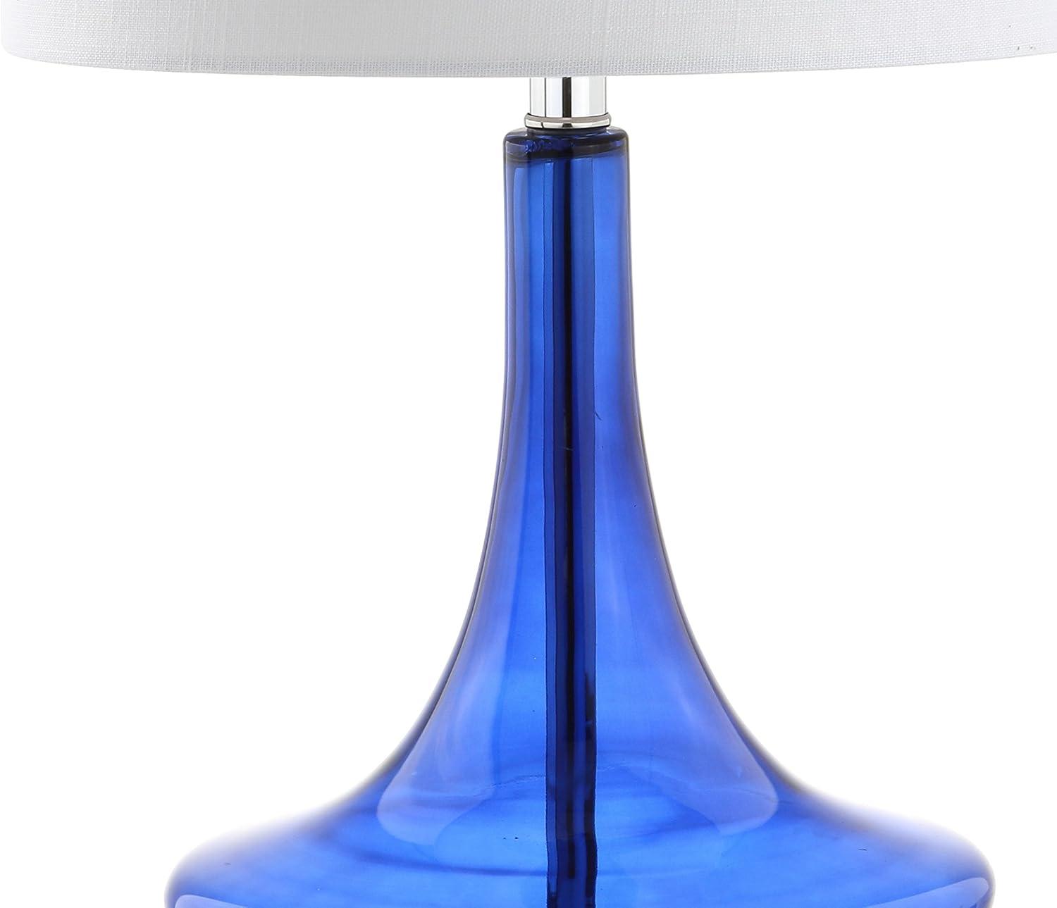 Jonathan Y Cecile Glass Teardrop LED Table Lamp (Set of 2)