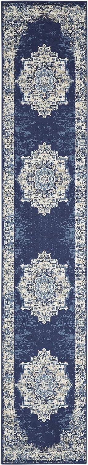 Nourison Grafix Center Medallion Area Rug