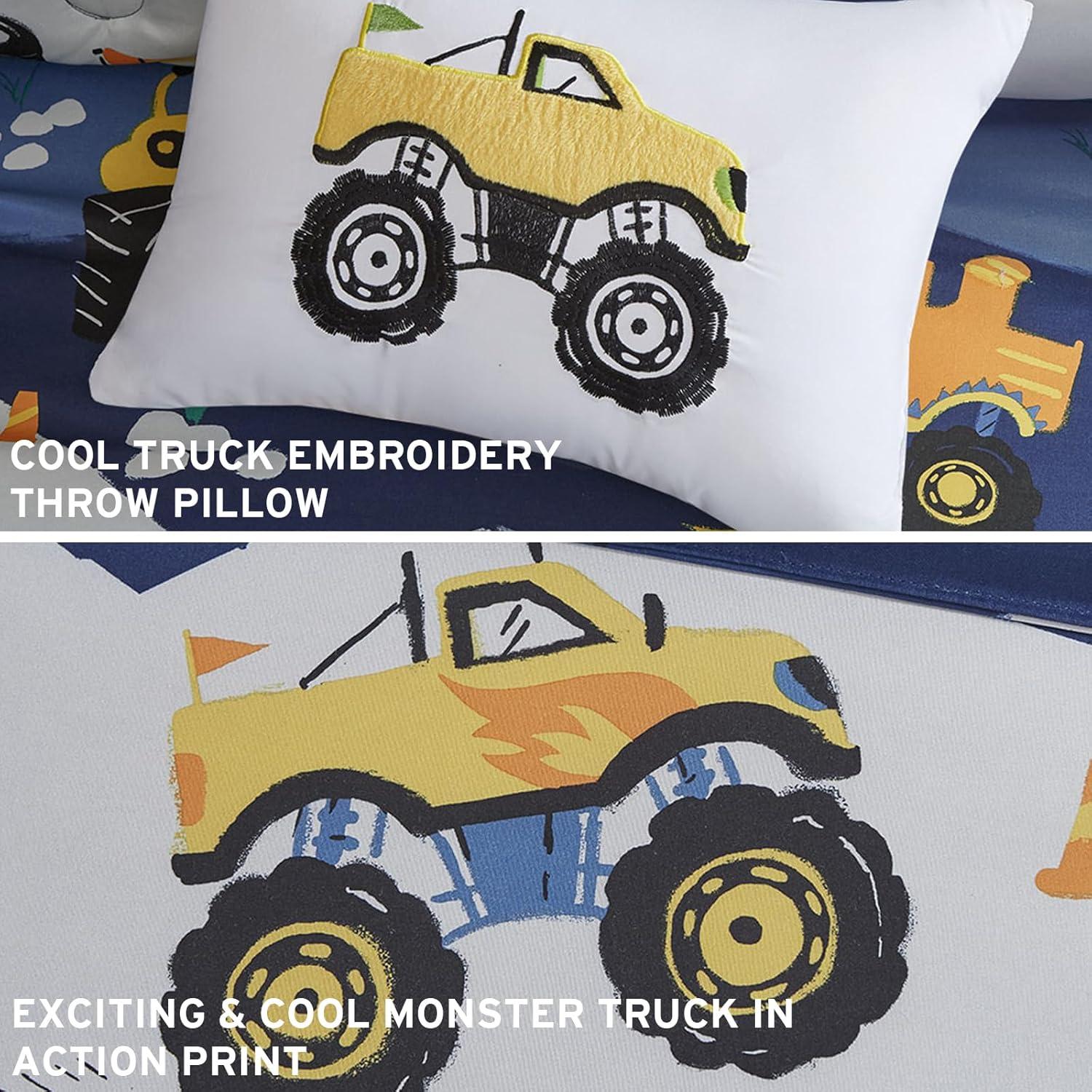 Nash Monster Truck Comforter Set