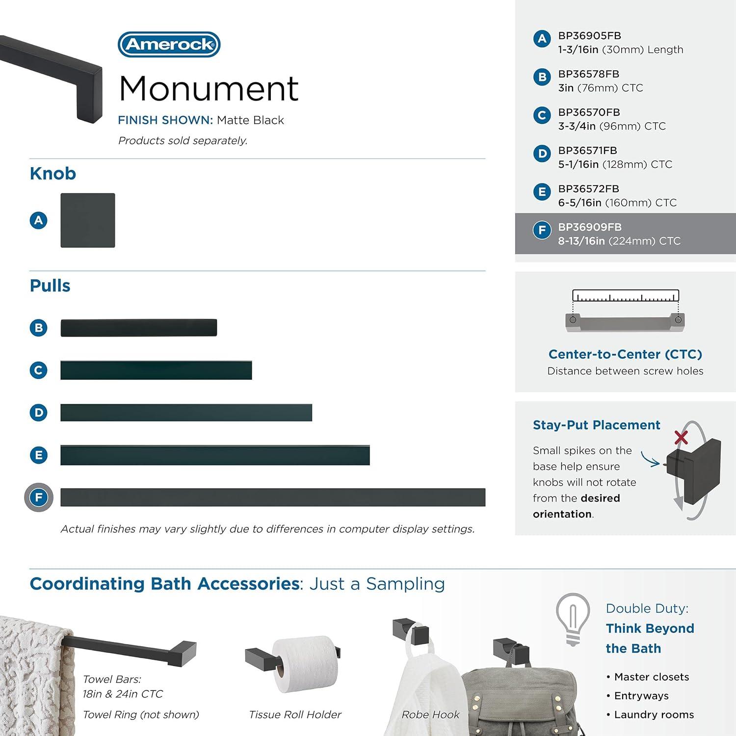 Amerock Monument Cabinet or Drawer Pull