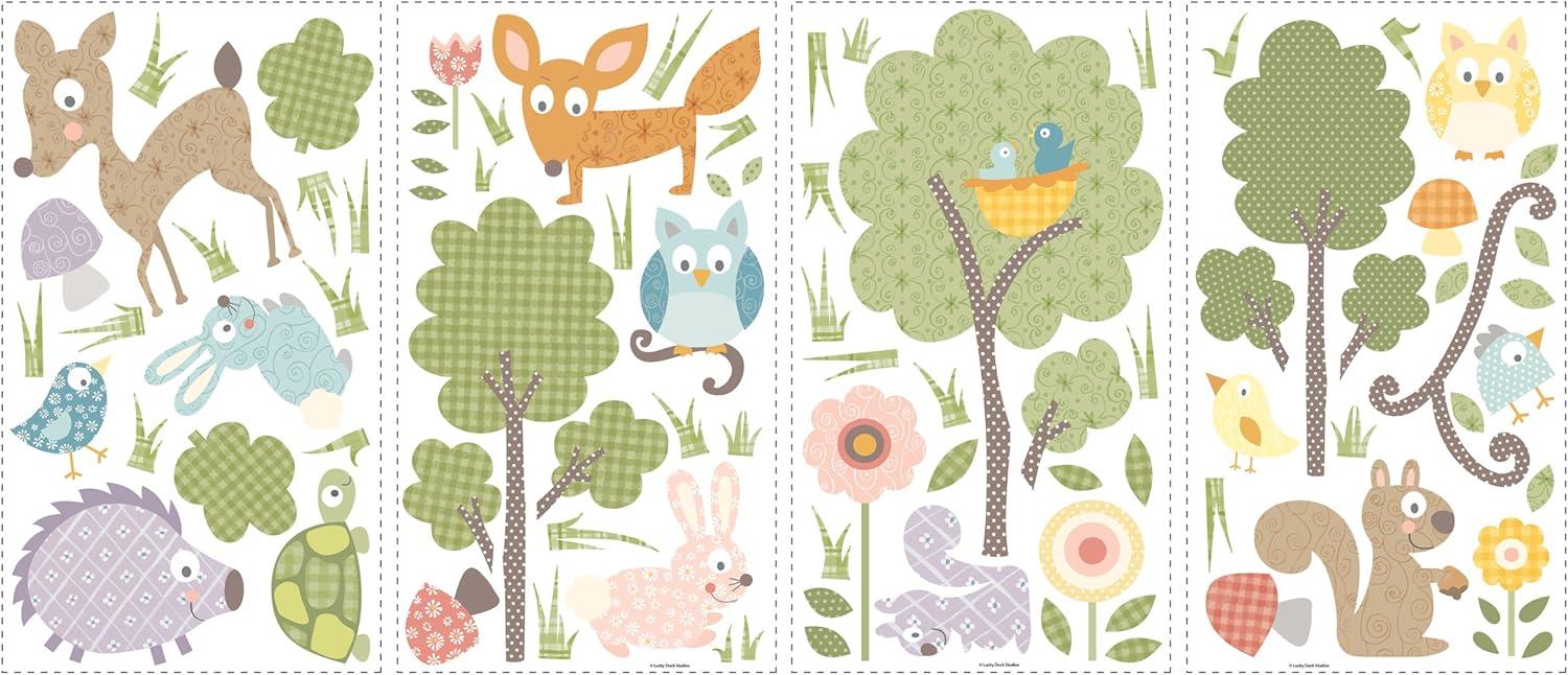 Woodland Animals Wall Decals