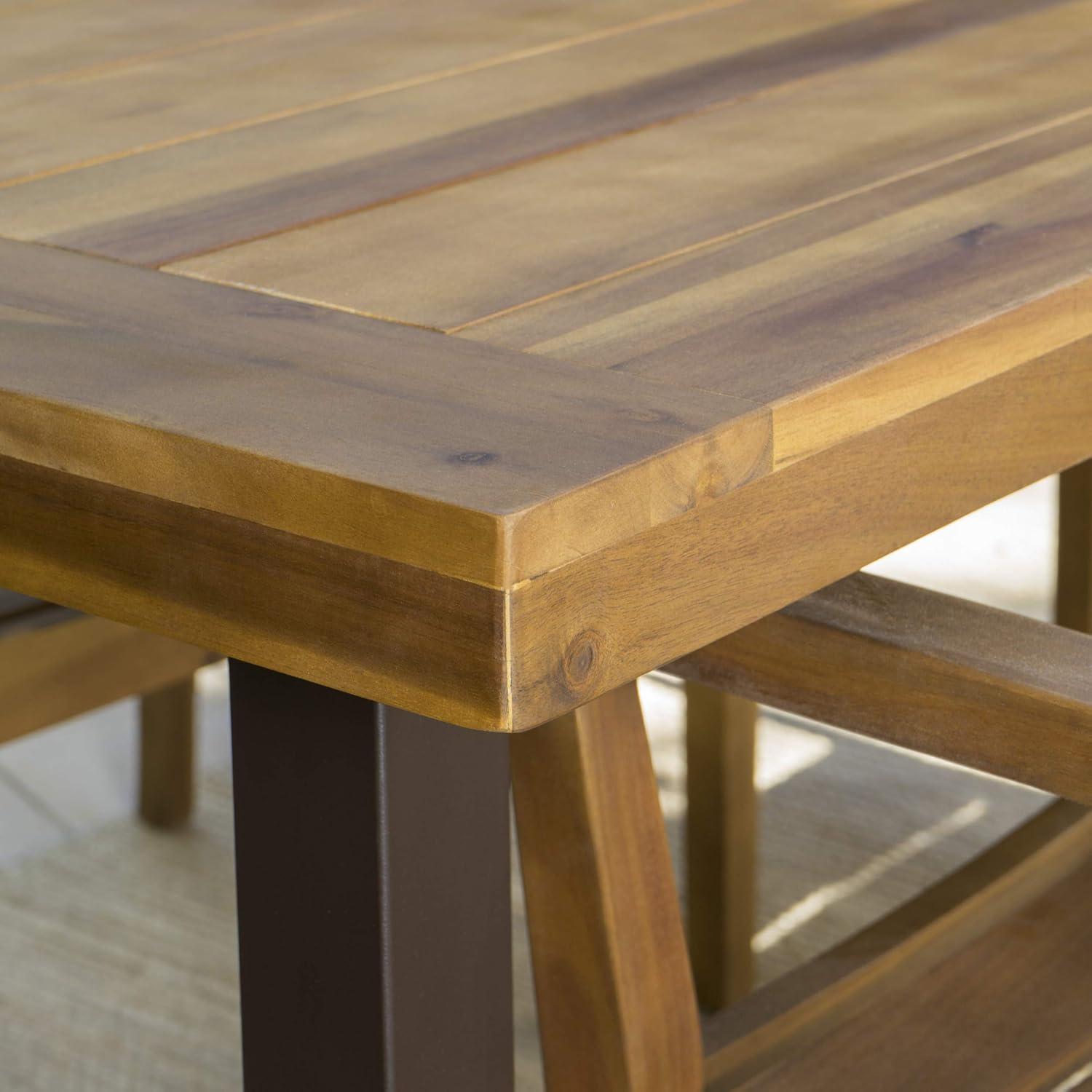 17 Stories Chic Industrial-Style Dining Table For Stylish Spaces And Gatherings