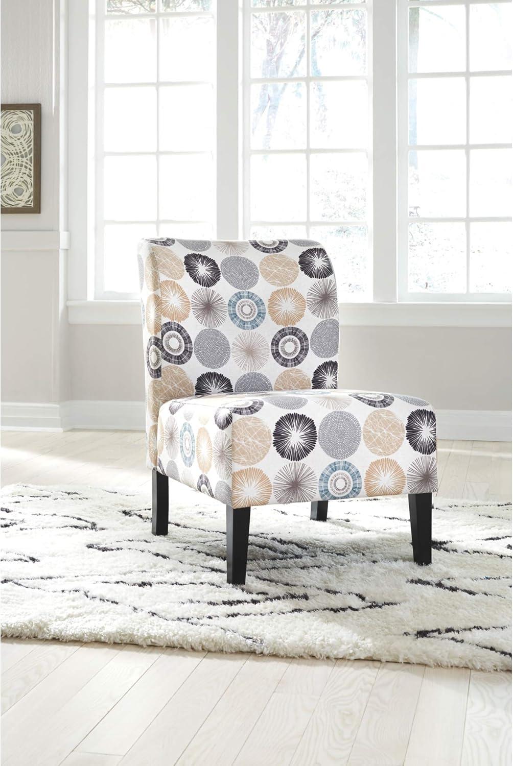 Signature Design by Ashley Casual Triptis Accent Chair  Gray/Tan