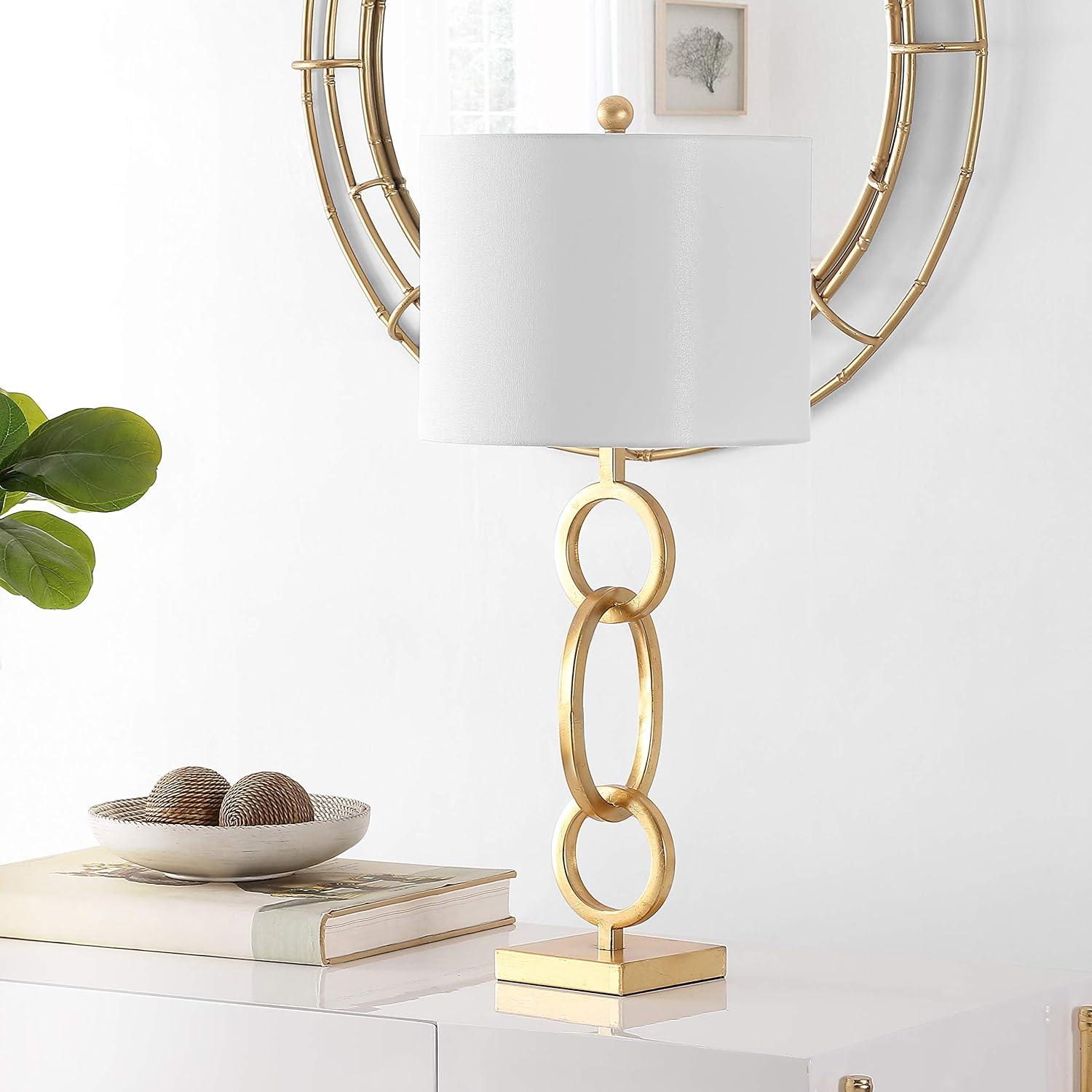 Alaia Iron Table Lamp - Gold - Safavieh.