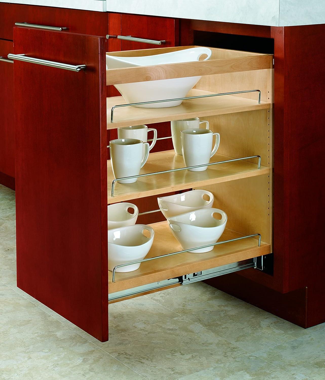 Rev-A-Shelf Rev-A-Shelf Pull Out Kitchen Cabinet Organizer Pantry Spice Rack