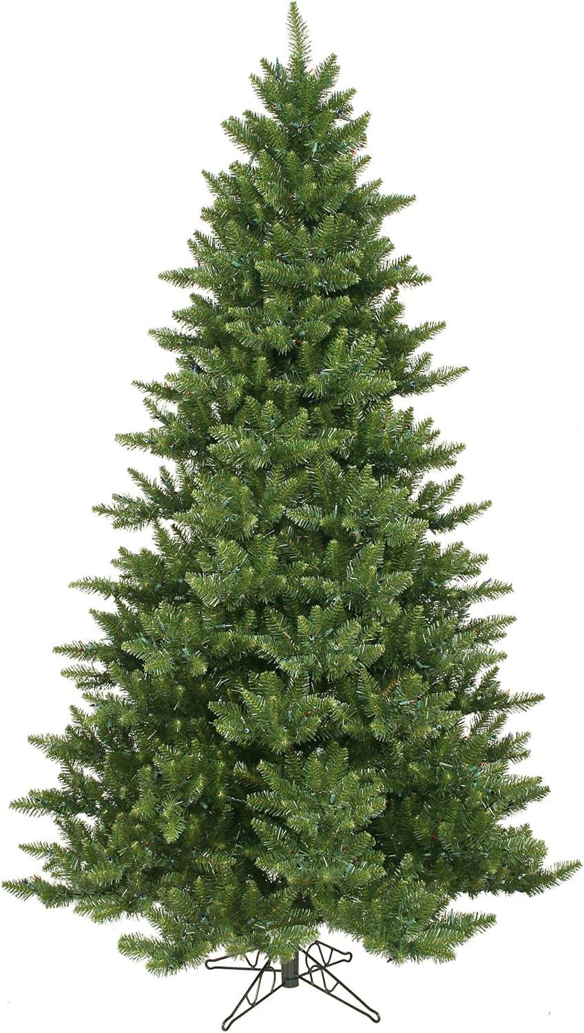 7.5' Green Camdon Fir Artificial Christmas Tree with Metal Stand