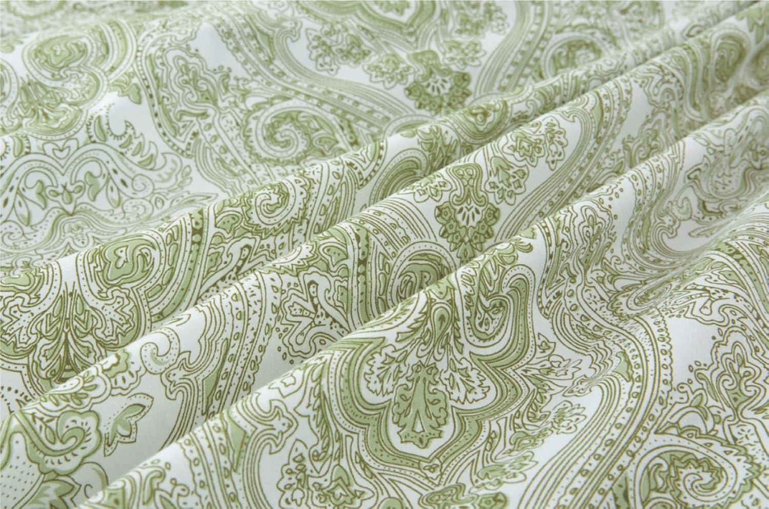 Sateen Paisley Sheet Set