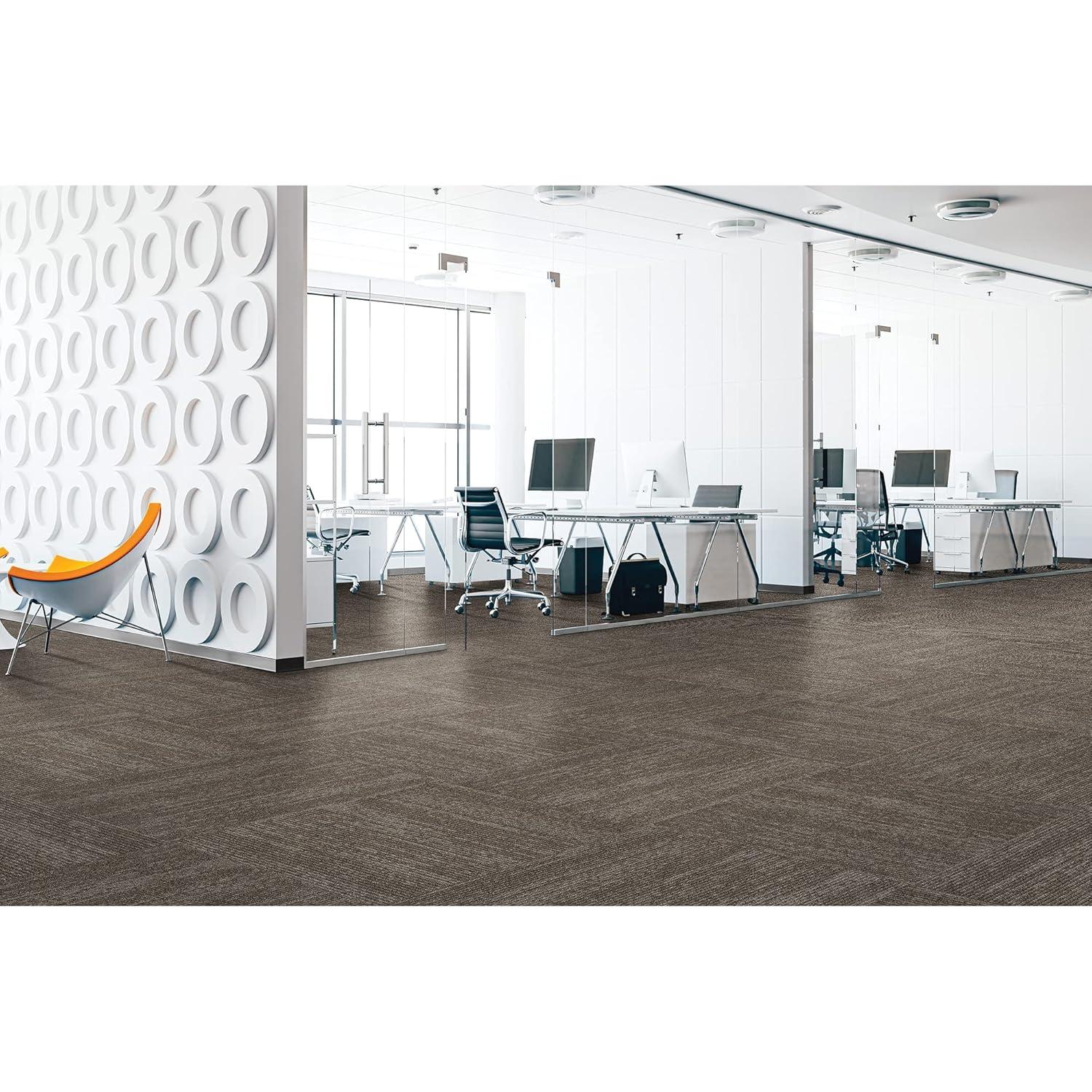 Mohawk Mohawk Elite 24" x 24" Nylon Fiber Carpet Tiles (96 sqft per carton-24 Tiles)