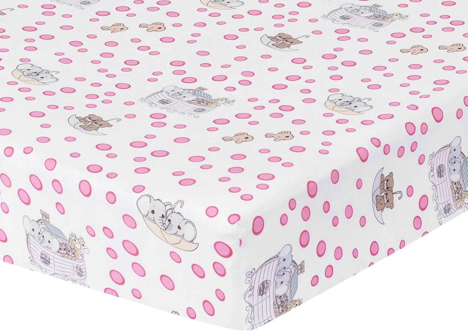 Precious Moments Girls 4 Pc Crib Bedding Set