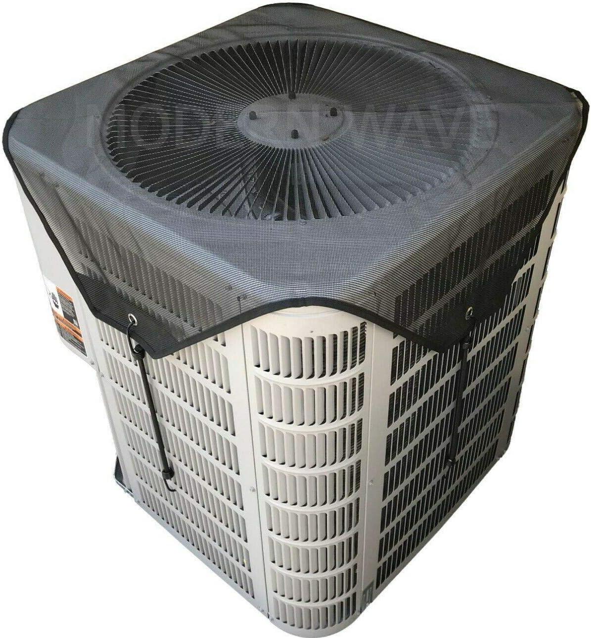 36" x 36" Black Mesh Air Conditioner Cover for Outdoor Units