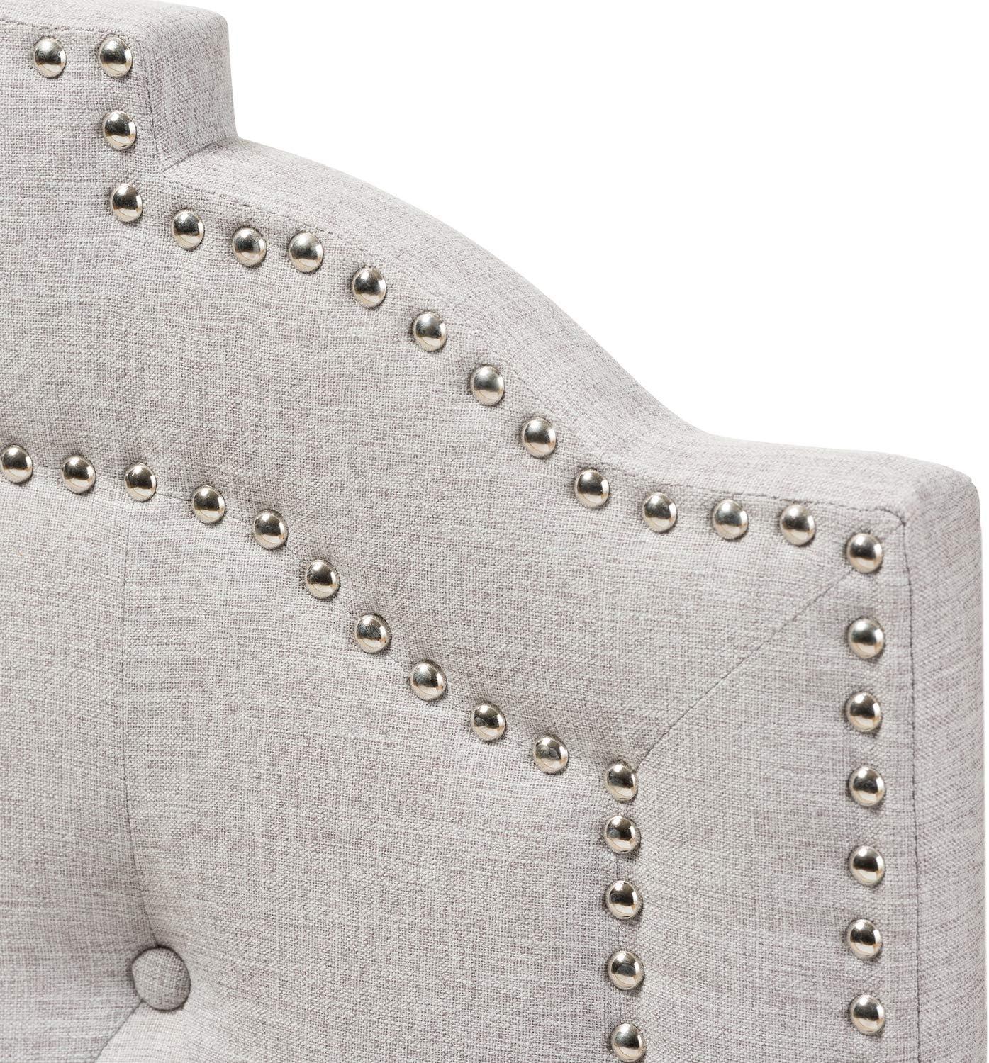 Baxton Studio Edith Modern and Contemporary Greyish Beige Fabric Twin Size Headboard,Wholesale Interiors
