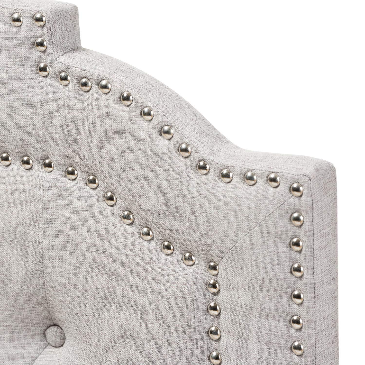 Baxton Studio Edith Modern and Contemporary Greyish Beige Fabric Twin Size Headboard,Wholesale Interiors