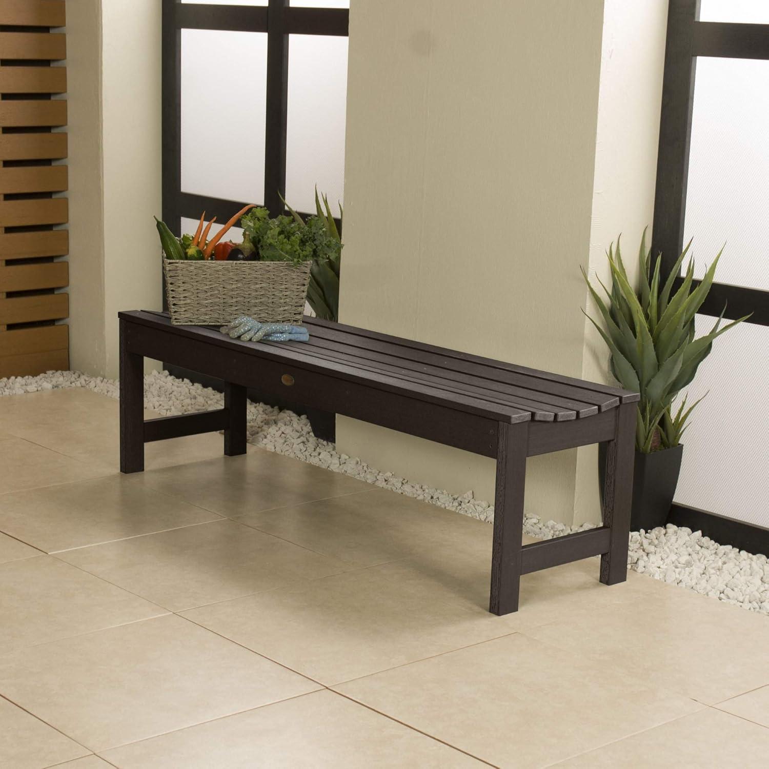 highwoodÂ® Eco-Friendly Recycled Plastic Lehigh Picnic Bench, 5'