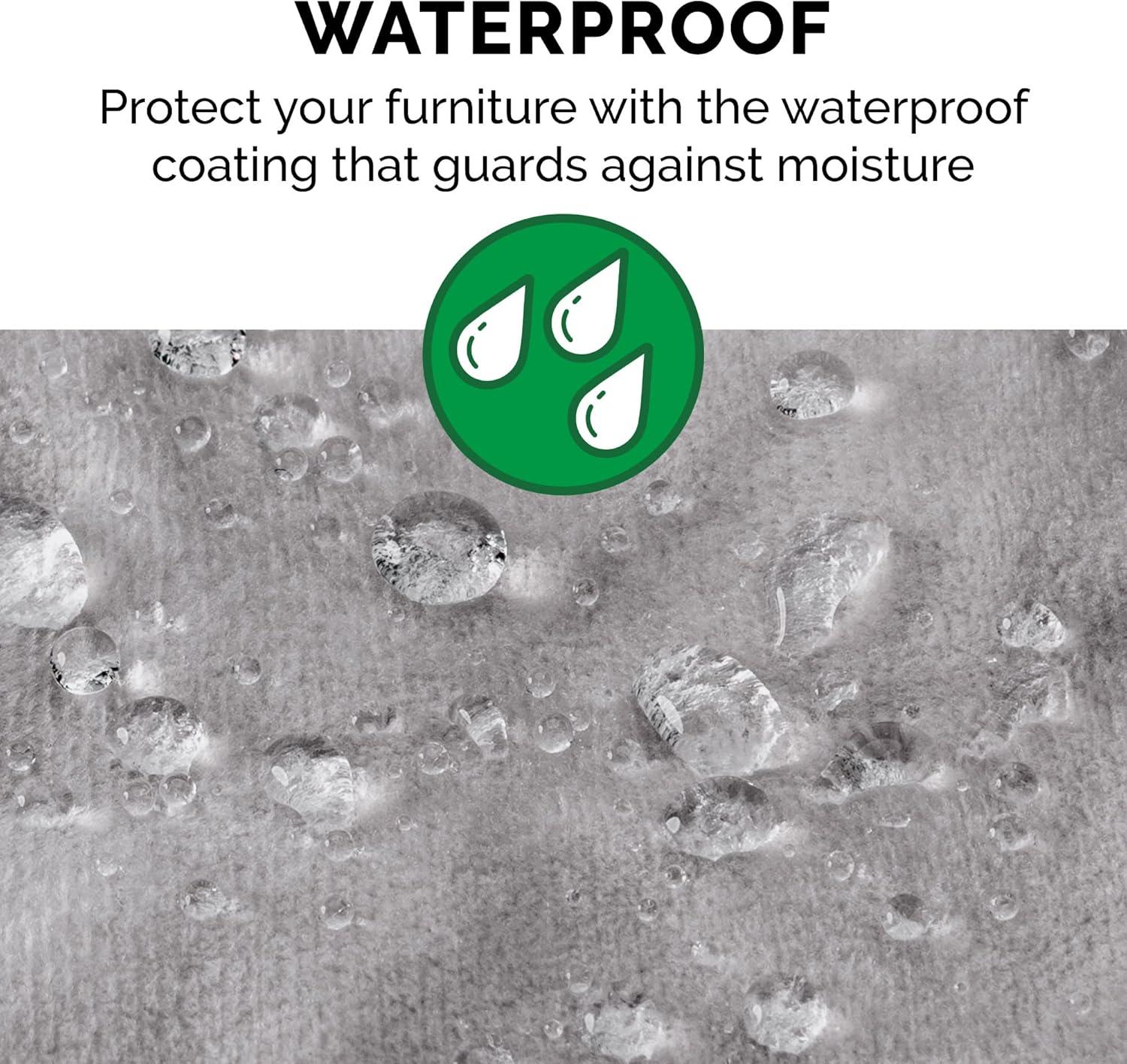 QUALITY FLOORING INC. Waterproof Throw Blanket For Dogs & Indoor Cats, Washable - Shaggy Plush Calming Long Faux Fur & Velvet Dog Blanket
