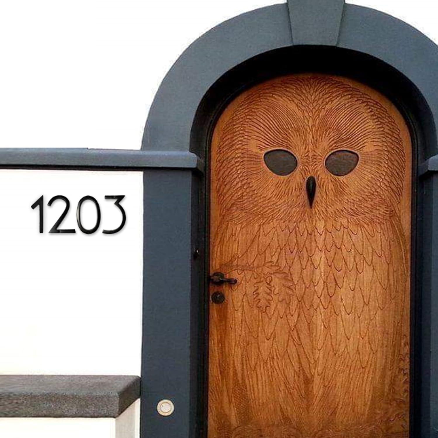 NACH Metal Floating Mount House Number