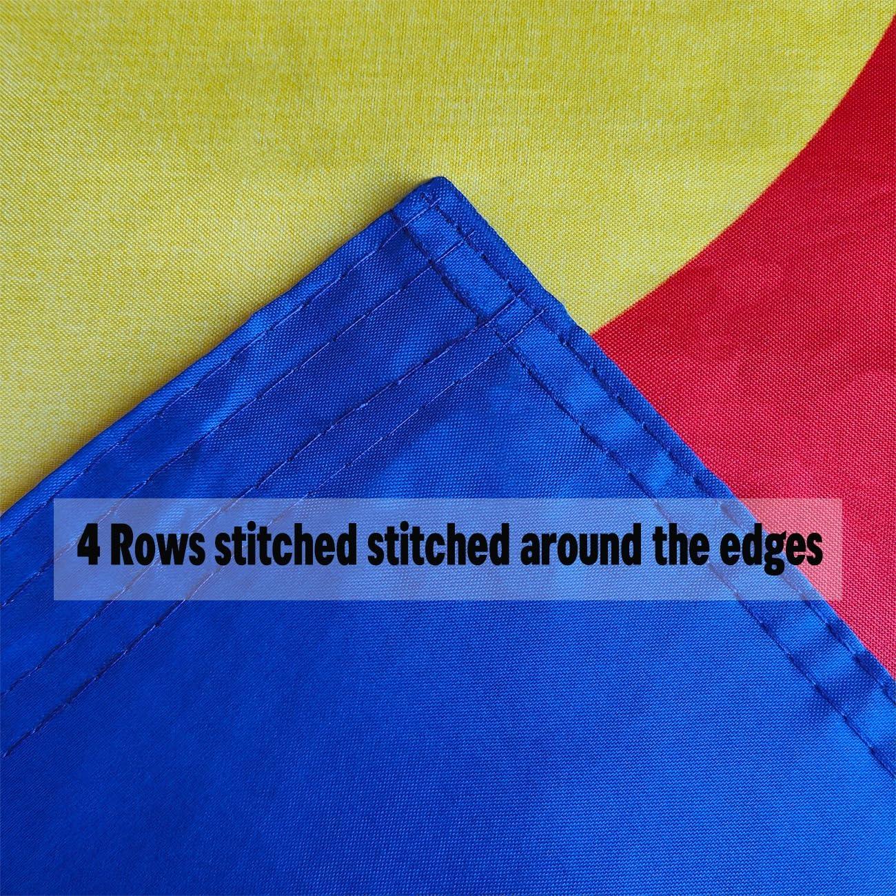 Colorado State Flag Polyester Fiber 3x5 Feet Flag, Bright Colors And Anti-ultraviolet Fade Flag Indoor Outdoor Banner