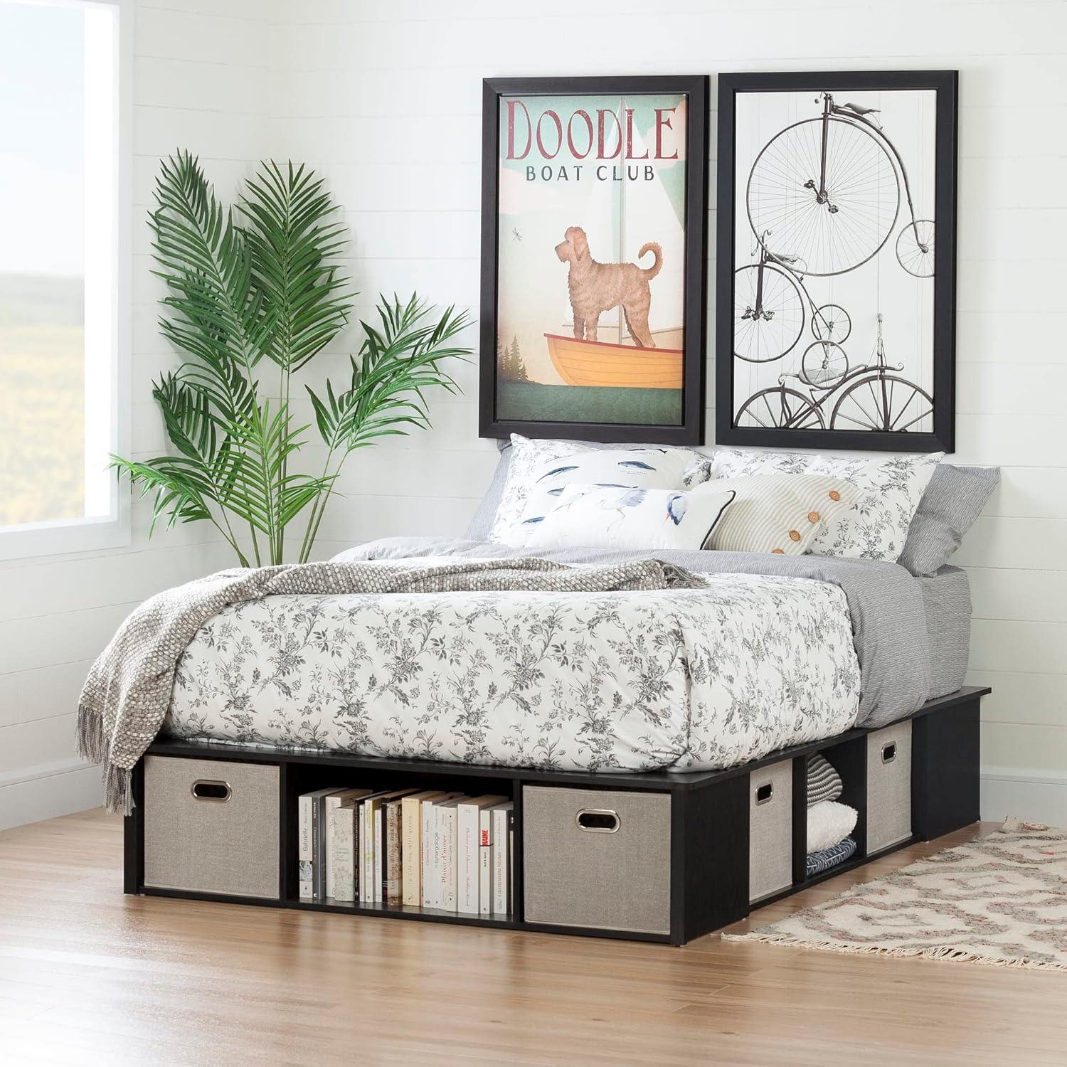 Flexible Storage Platform Bed