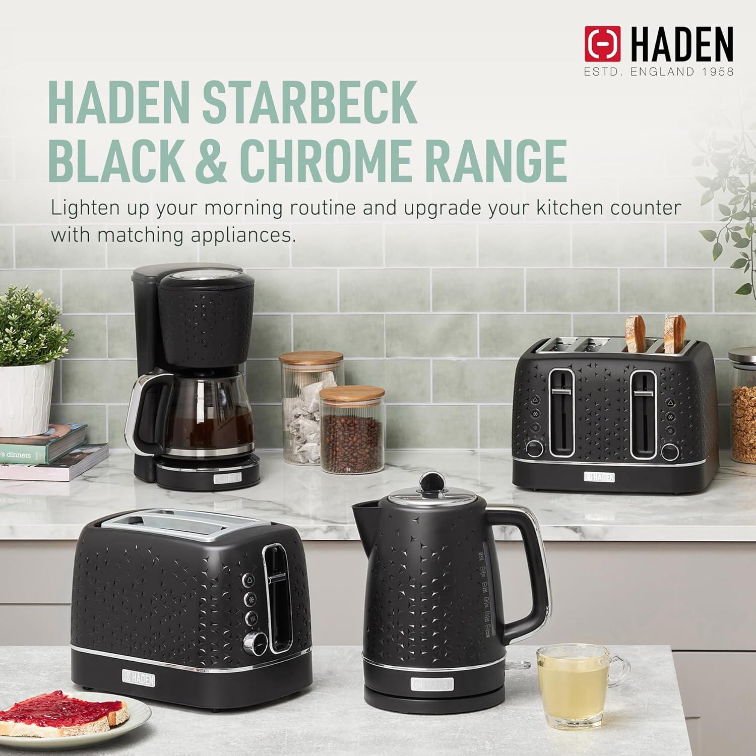 HADEN Starbeck Black Drip Coffee Maker
