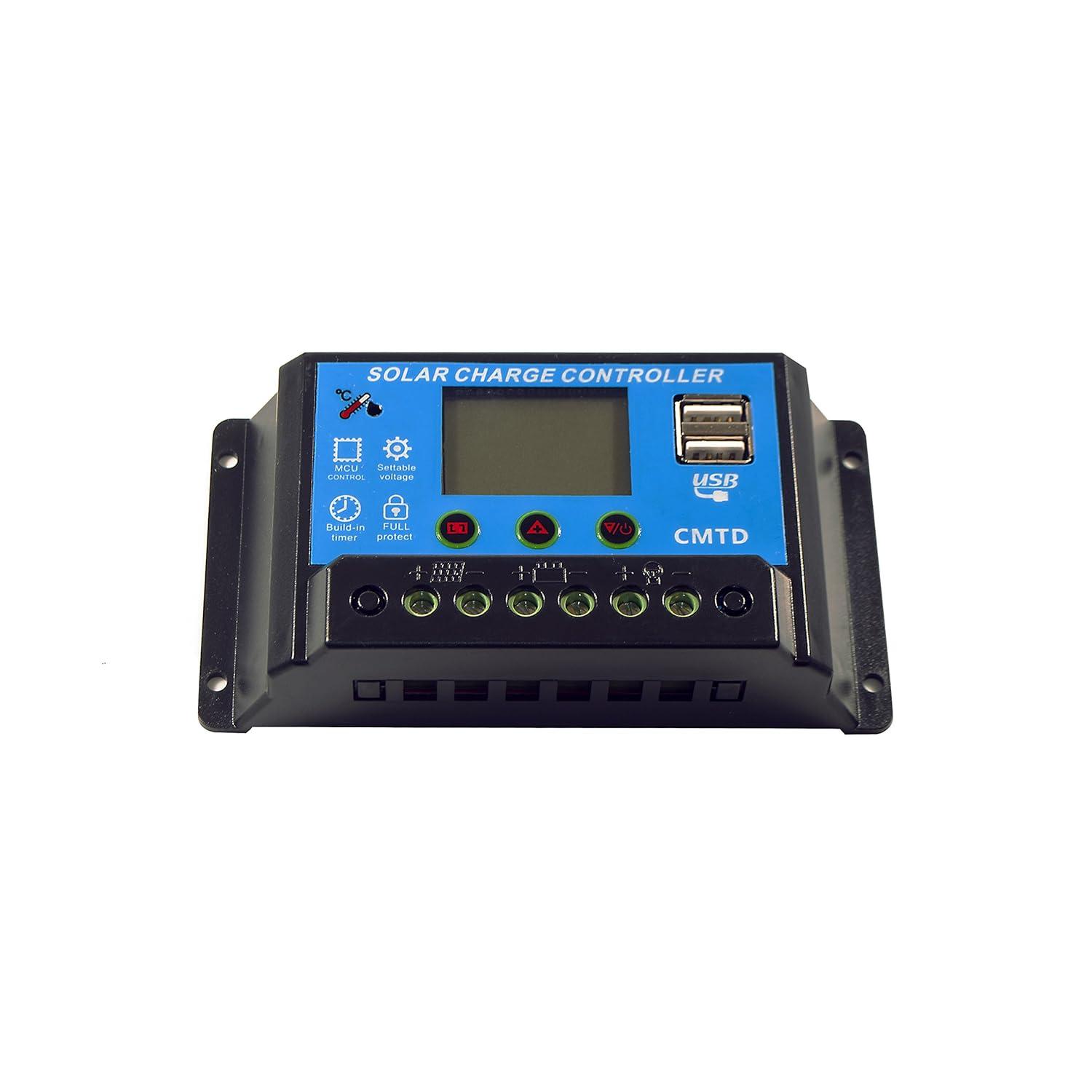 ALEKO Dual Swing Gate Operator - GG900U AC/DC - ETL Listed - Solar Kit 50W