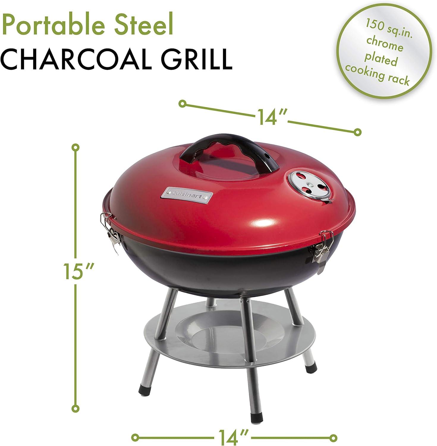 Cuisinart 14" Portable Charcoal Grill