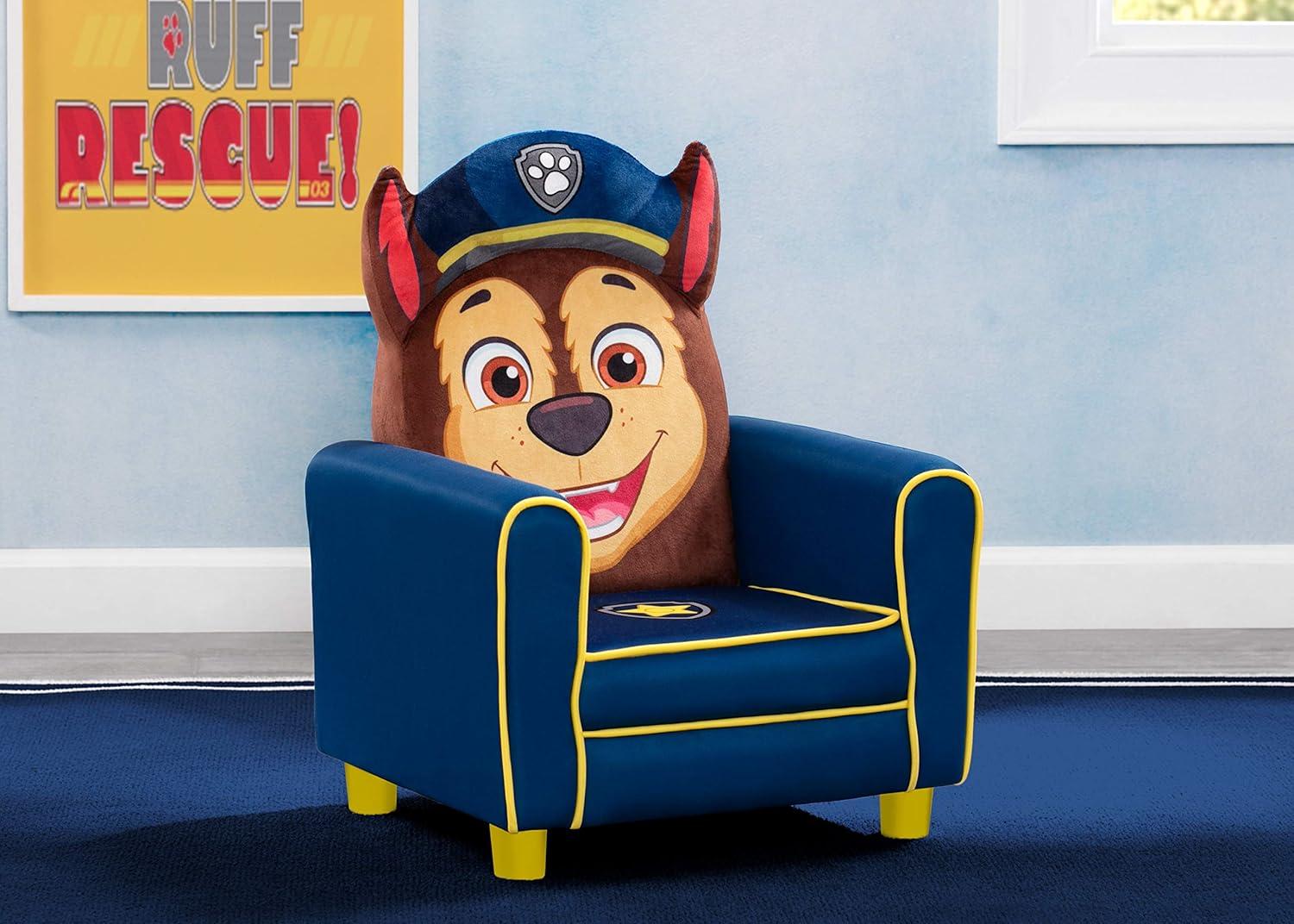 PAW Patrol Chase Figural Upholstered Kids' Chair - Delta Children