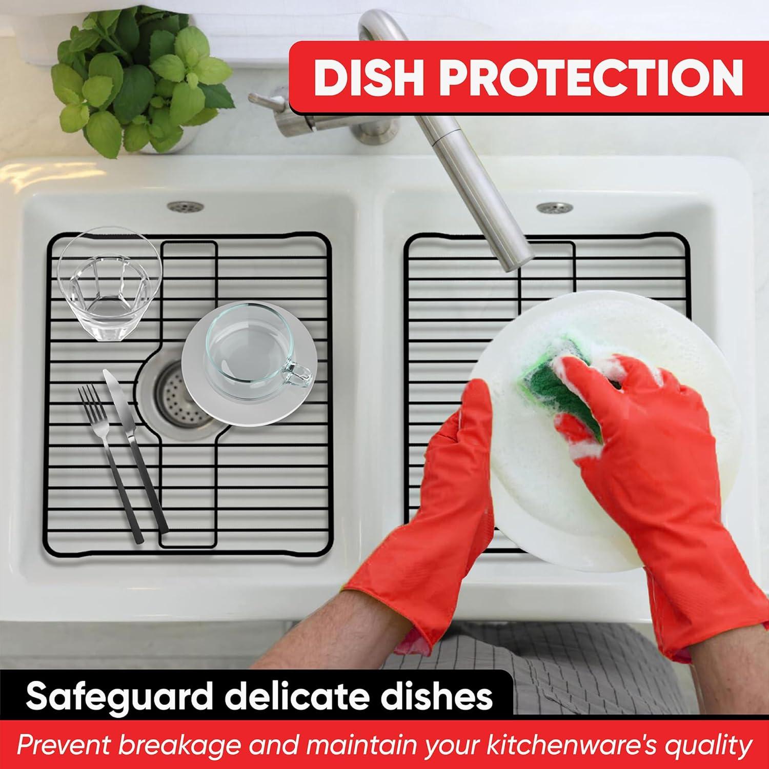 Better Houseware Steel Over The Sink Dish Rack