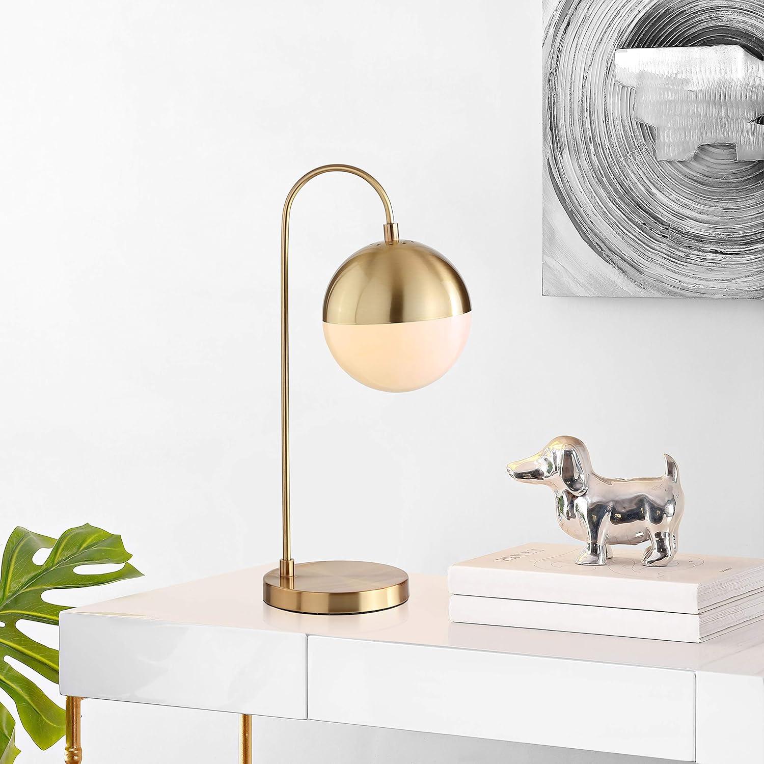 Gareth 20.5" Brass Desk Lamp