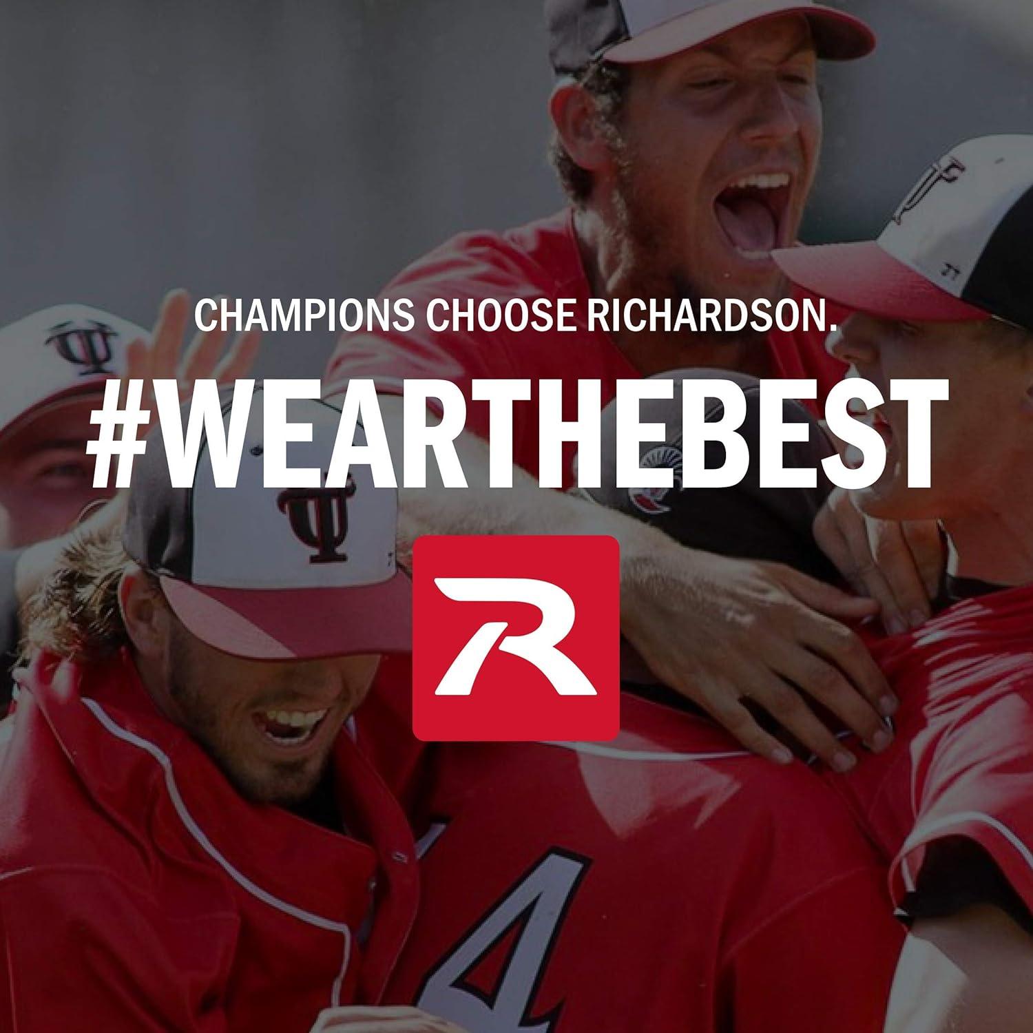 Richardson - Adjustable Snapback Trucker Cap - 112 - Red/ White - Size: OSFM