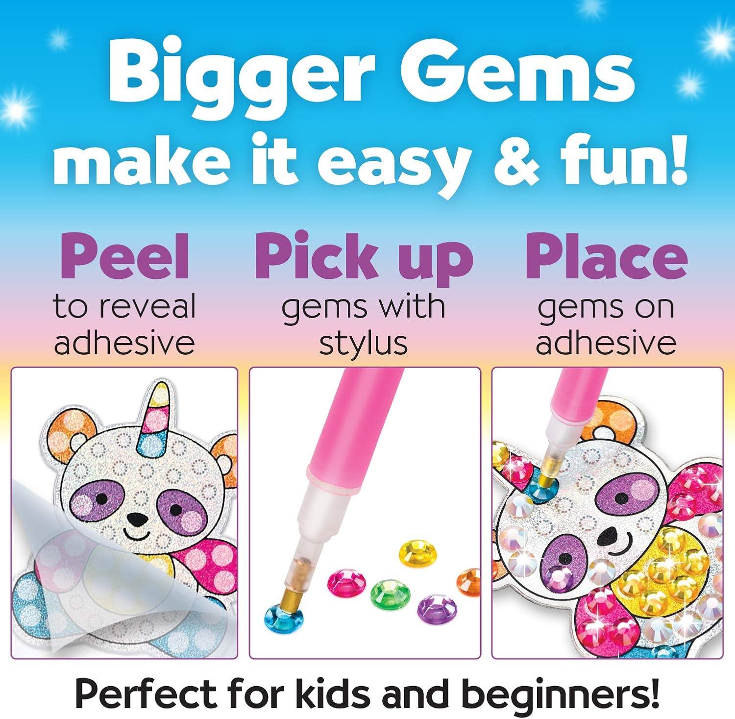 Creativity for Kids Gem Diamond Painting Kit: Magical Unicorn Crafts, Kids Gifts, Girl Toys 6-8+