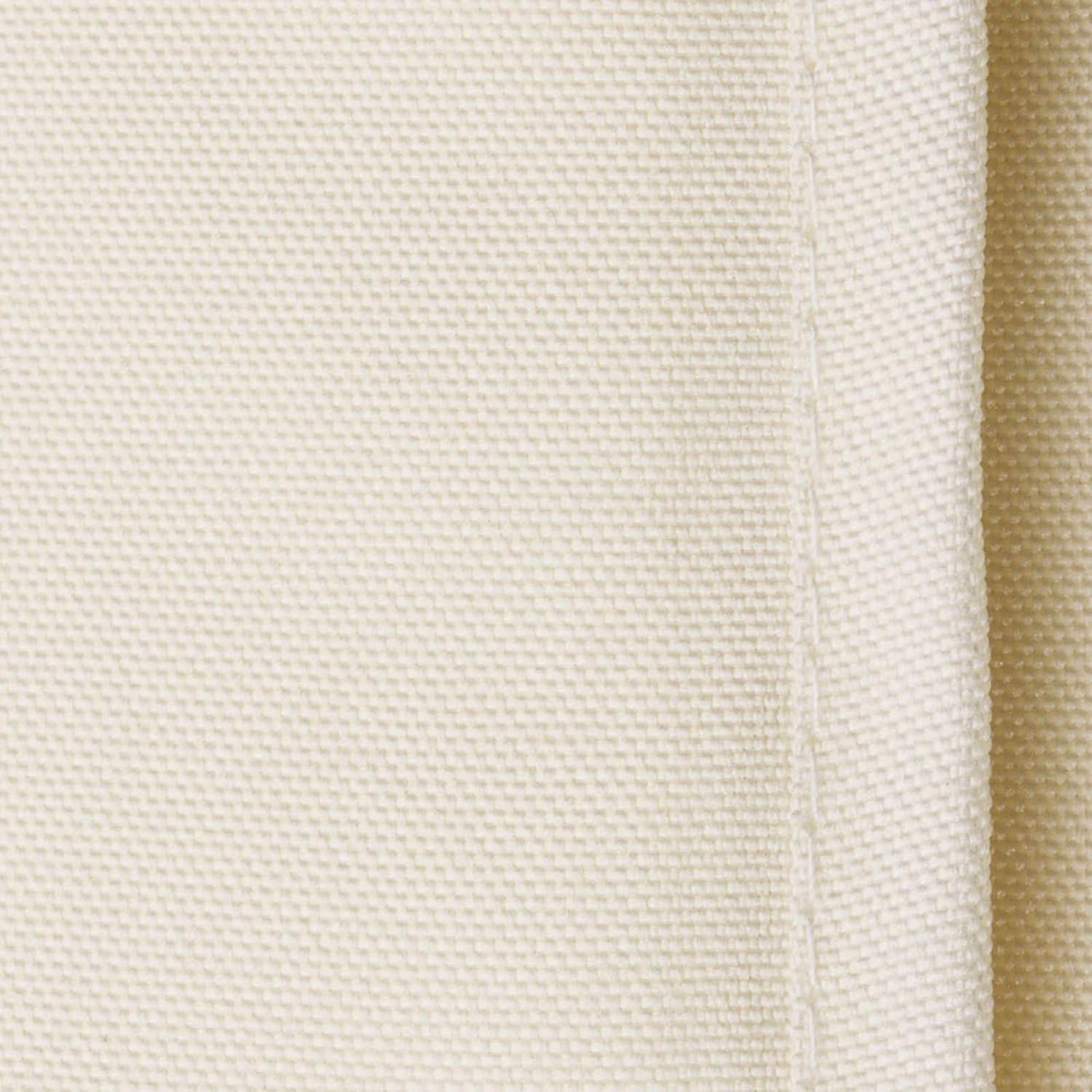 Lann's Linens Solid Color Polyester Fitted Rectangular Tablecloth