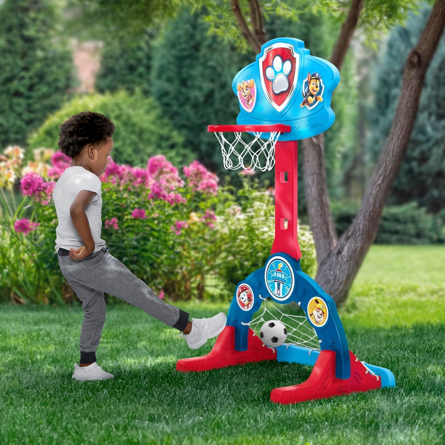 PAW Patrol Blue 4-in-1 Adjustable Sports Center