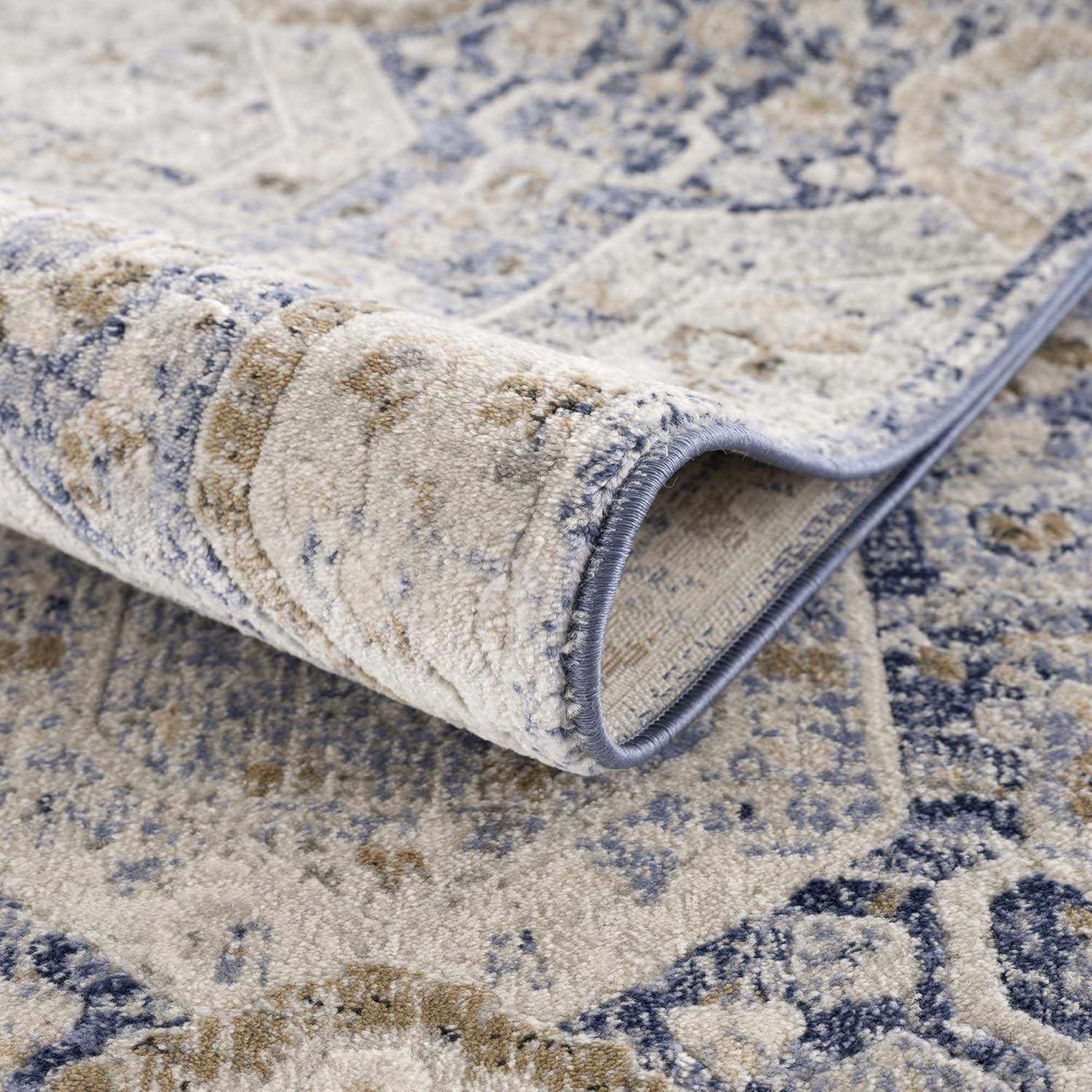 Hauteloom Rectangle Area Rug   Navy