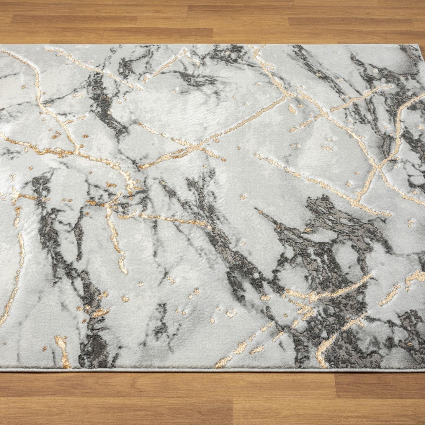 Luxe Weavers Marble Abstract Area Rug