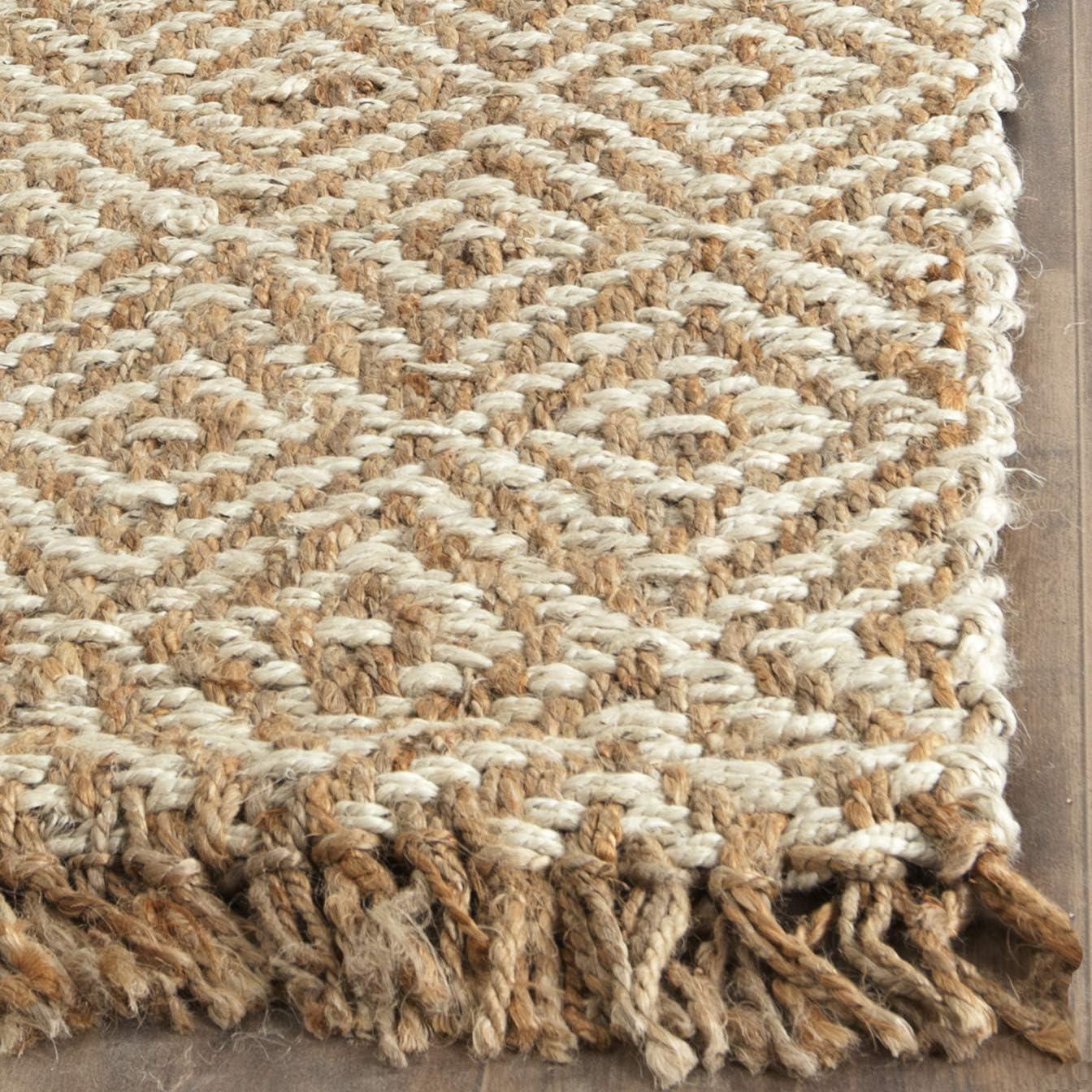 Natural Fiber NF450 Hand Woven Indoor Runner Rug - Natural/Ivory - 2'6"x14' - Safavieh.