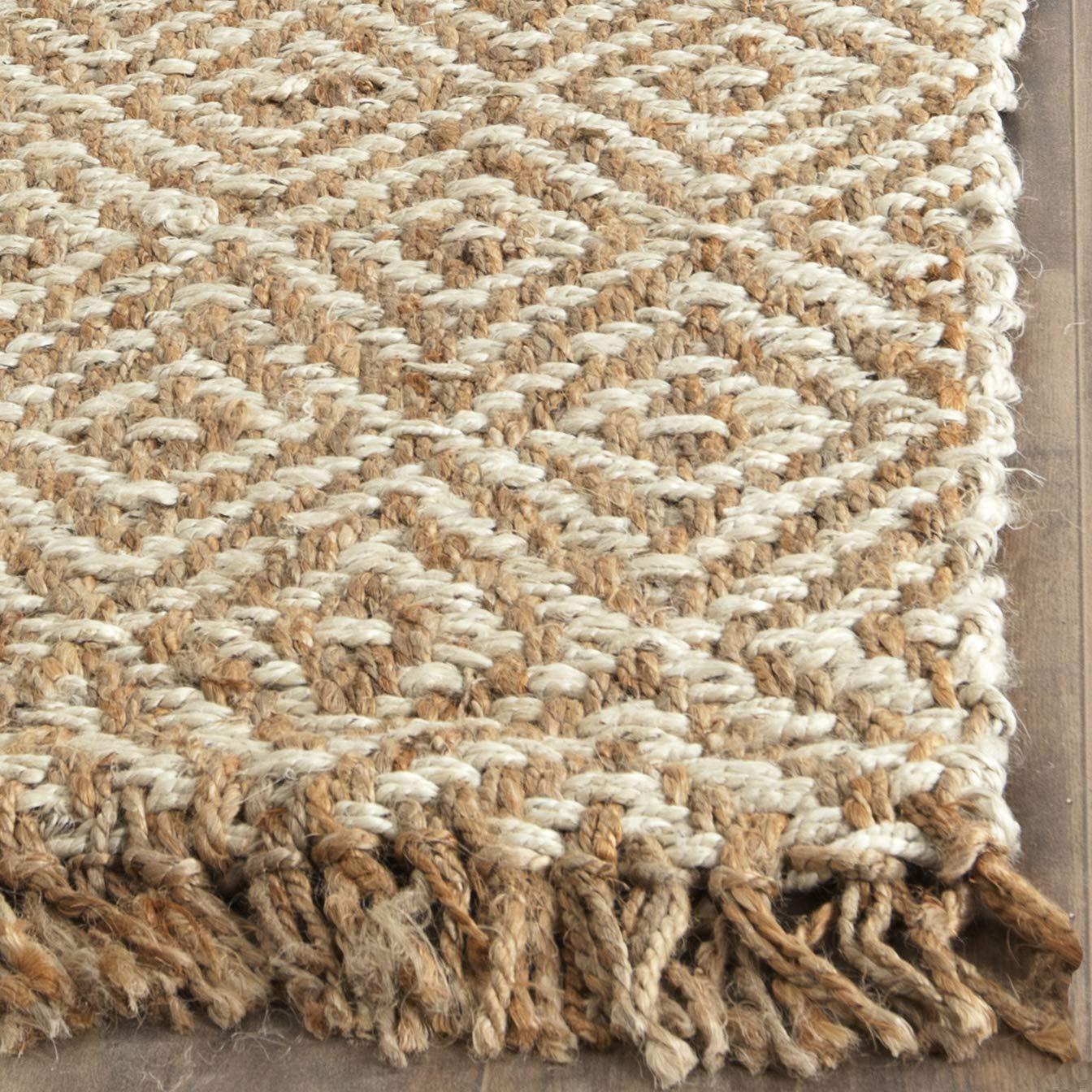 Natural Fiber NF450 Hand Woven Indoor Runner Rug - Natural/Ivory - 2'6"x14' - Safavieh.