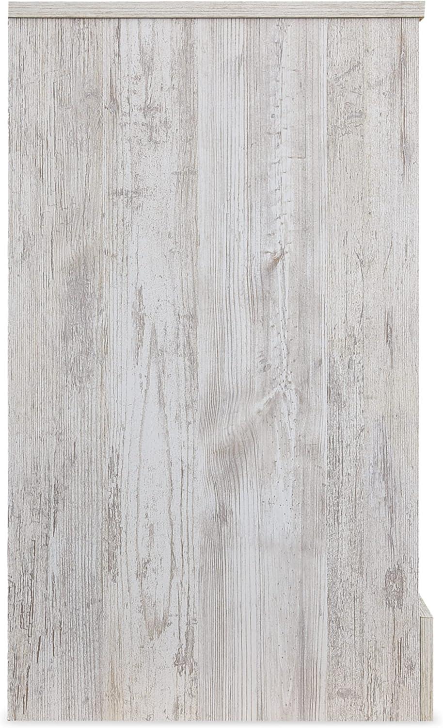 Signature Design by Ashley Casual Paxberry 6 Drawer Dresser, Whitewash