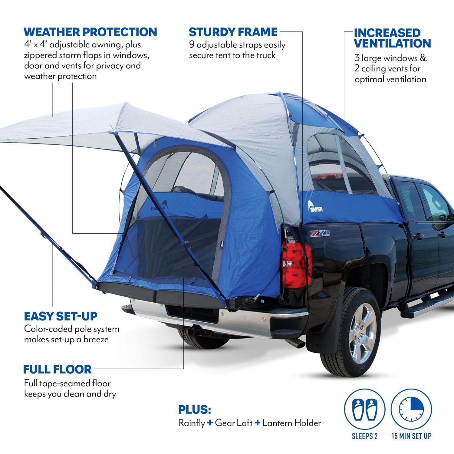 Napier Outdoors Sportz 2 Person Truck Tent & Reviews | Wayfair