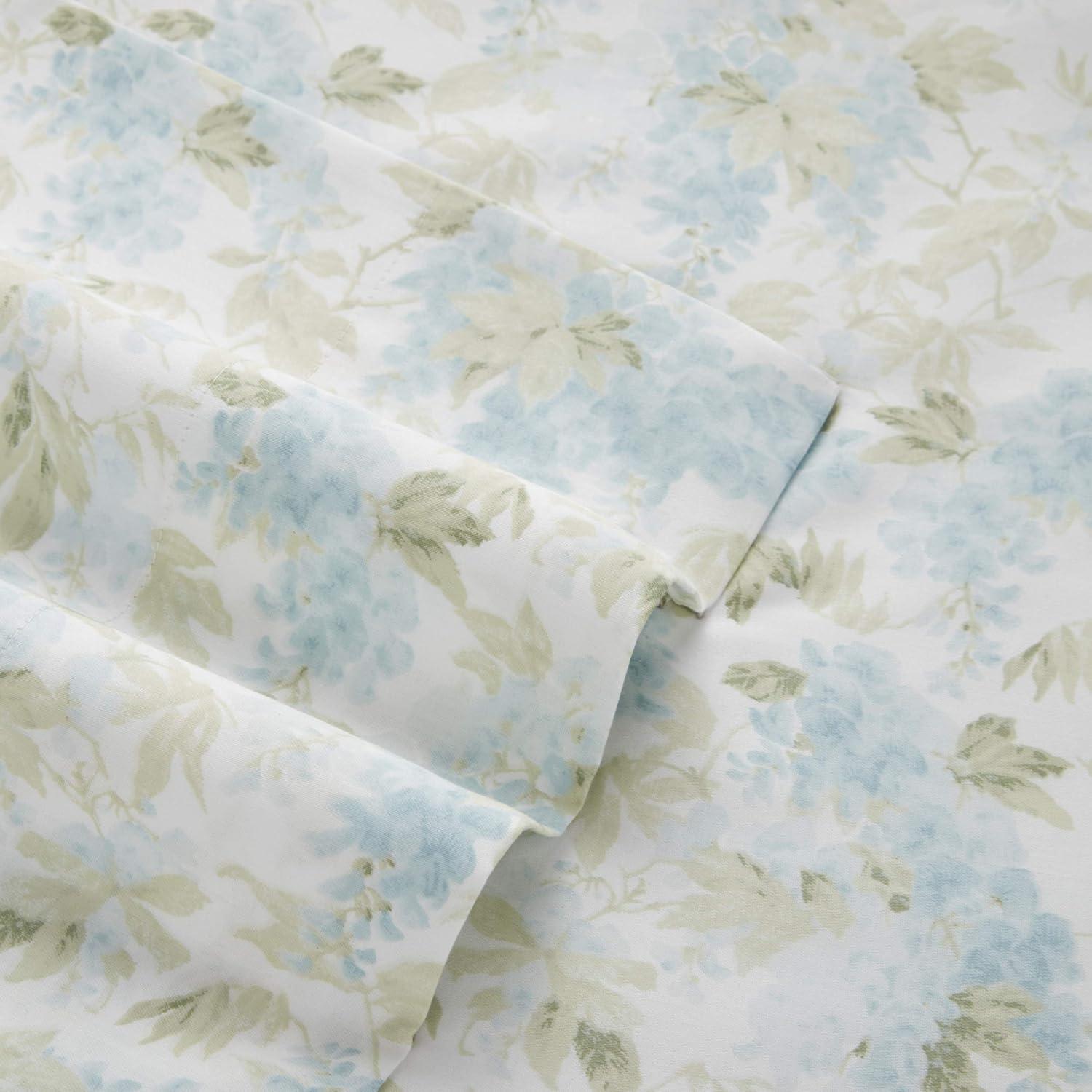 Laura Ashley Sateen Cotton Printed Sheet Sets