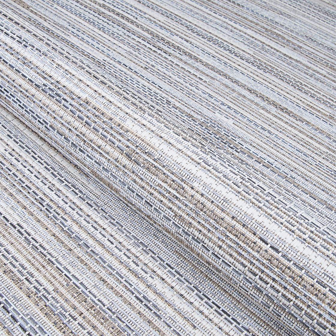 Couristan Monte Carlo Coastal Breeze Indoor/Outdoor Area Rug, 2' x 3'7", Taupe-Champagne