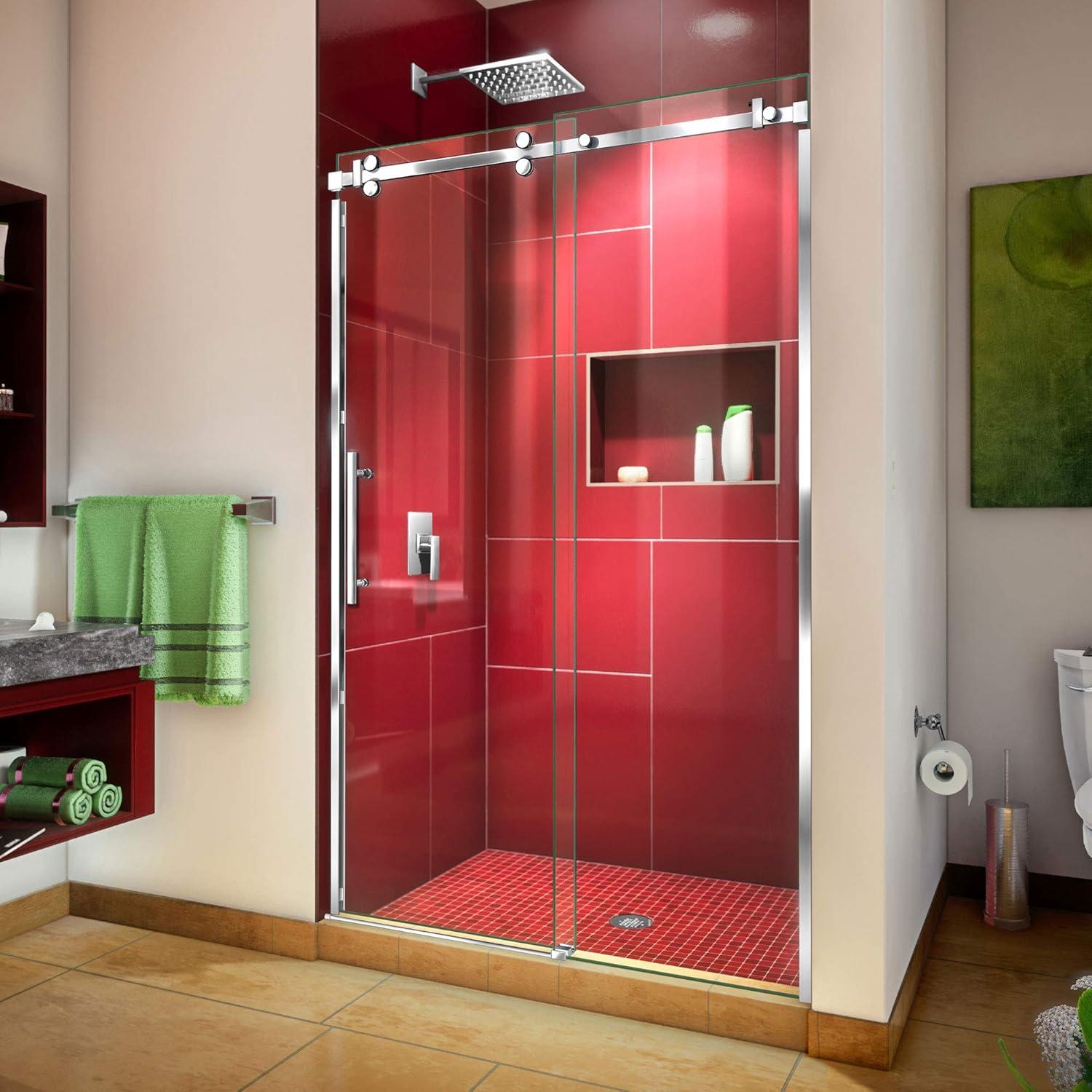 Enigma Sky Frameless Sliding Shower Door with ClearMax Technology