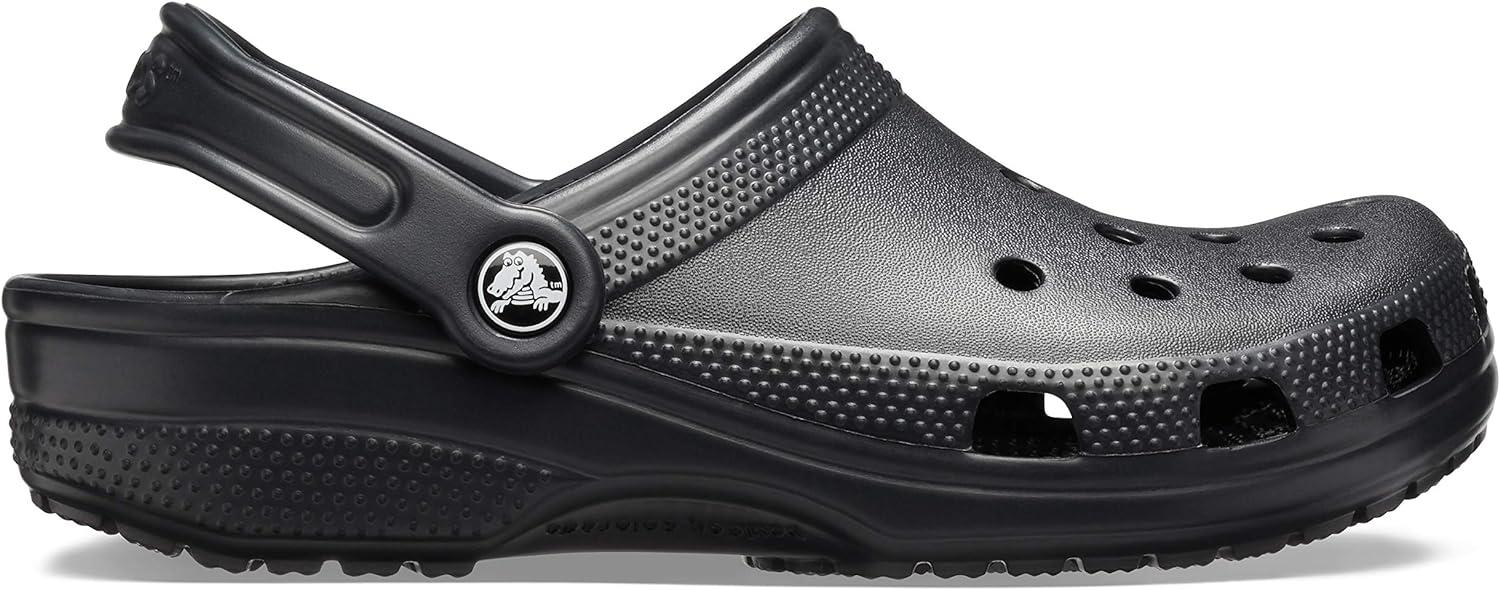 Men's 12 Black Aerated Slip Resistant Clogs