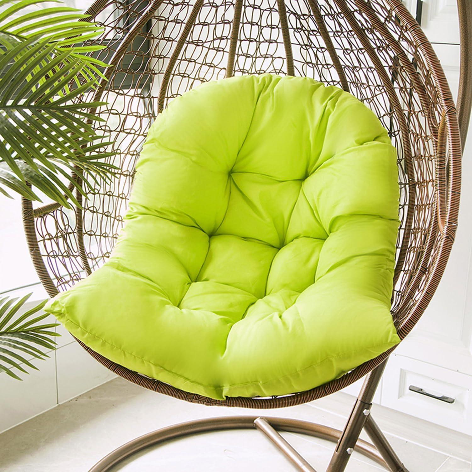 Thickened Hammock Swing Chair Cushion, Hanging Basket Seat Cushion Pillow, Soft Hanging Egg Chair Back Cushions Pads, for Indoor and Outdoor Garden Offices - Thickened Version