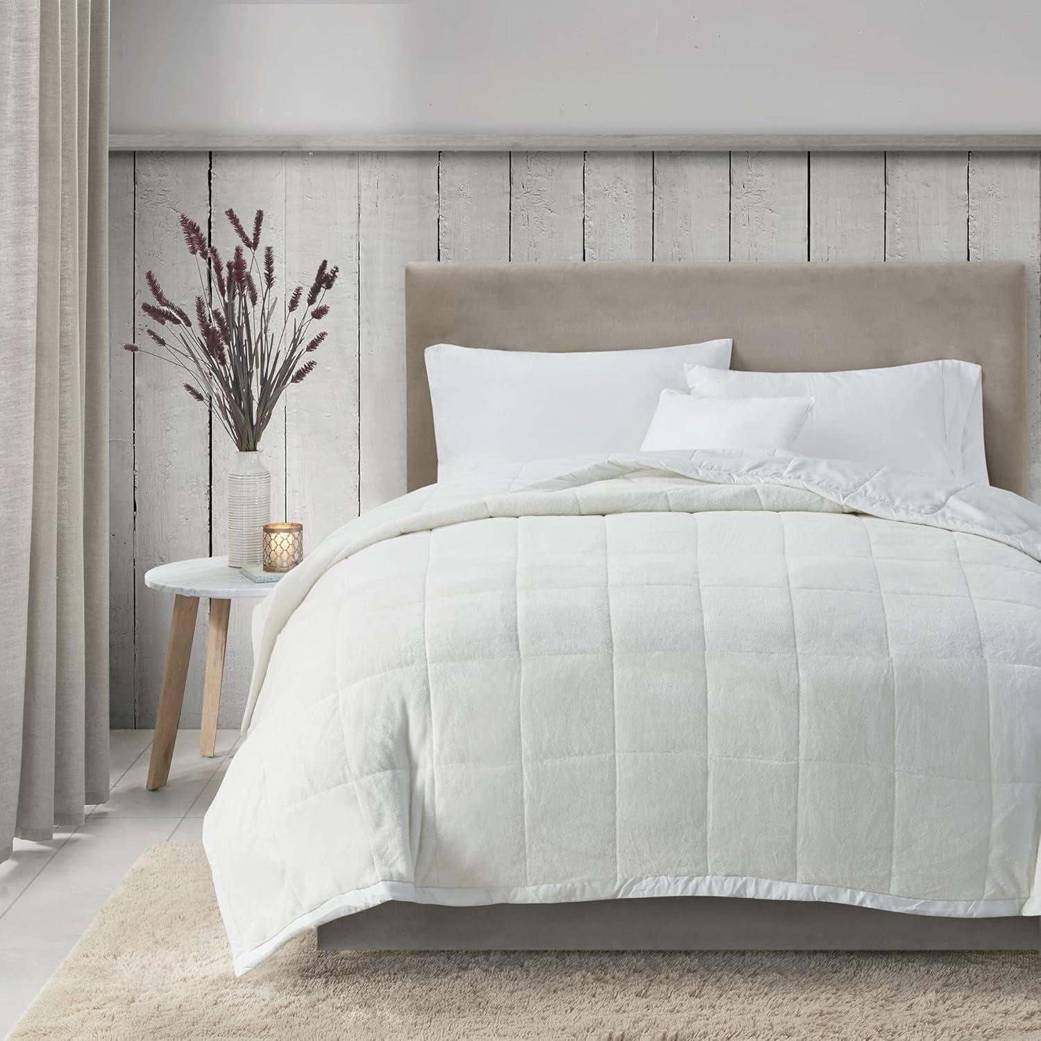 Madison Park Coleman Reversible HeiQ Smart Temperature Down Alternative Blanket & Reviews | Wayfair