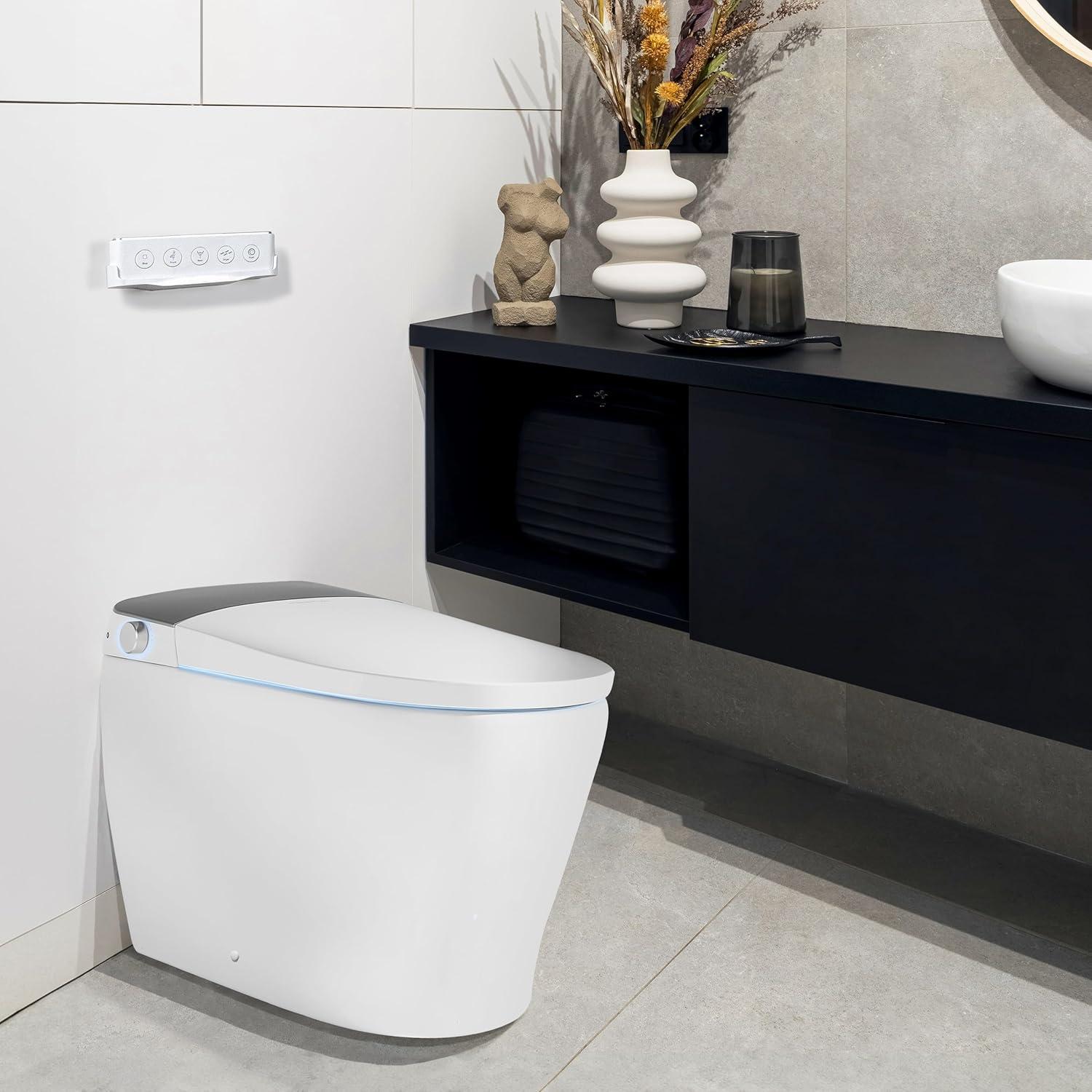 BidetMate 5000 Series Self-Cleaning Smart Toilet with Bidet, Night Light & Remote